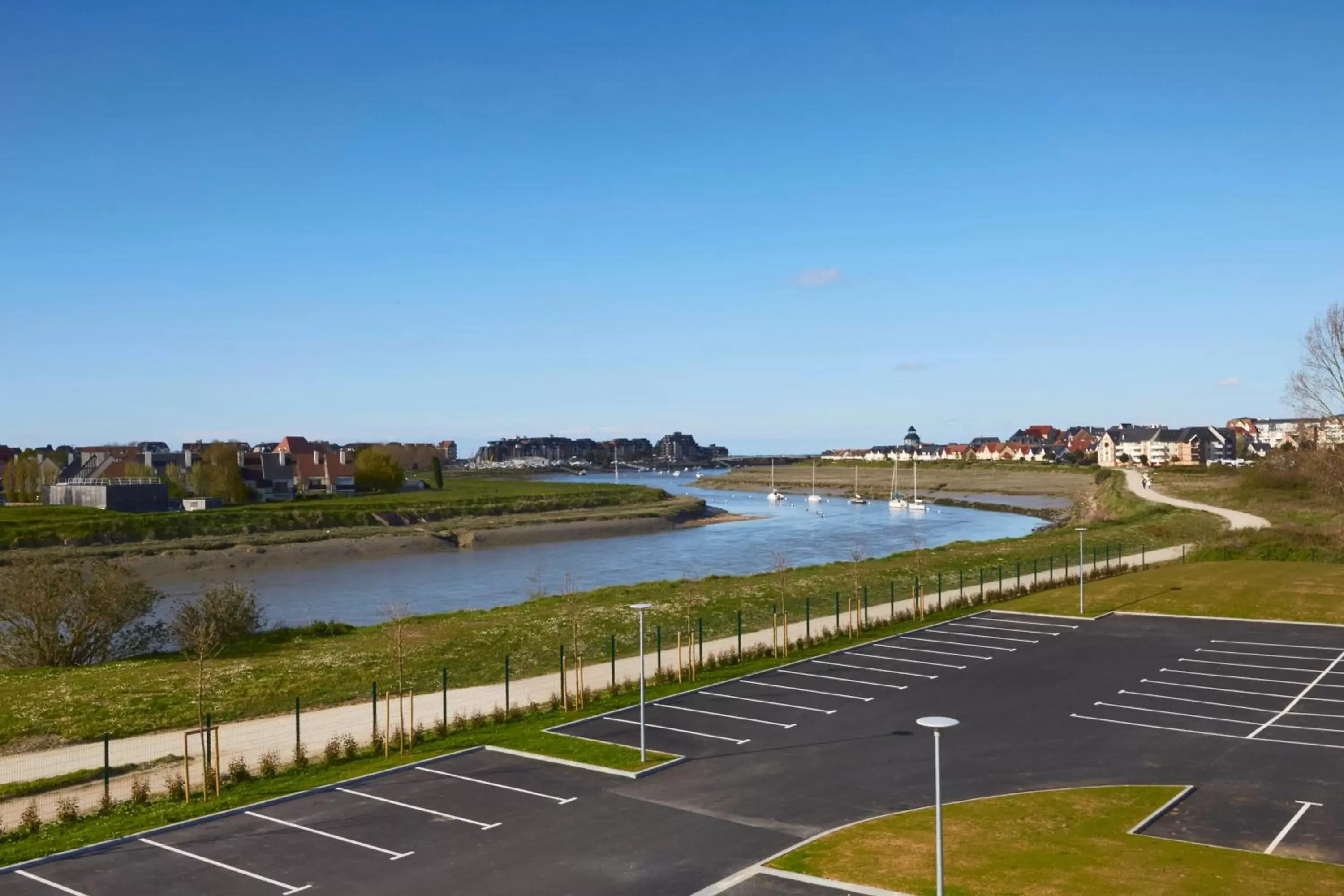 River view in Kyriad Prestige Residence Cabourg-Dives-sur-Mer