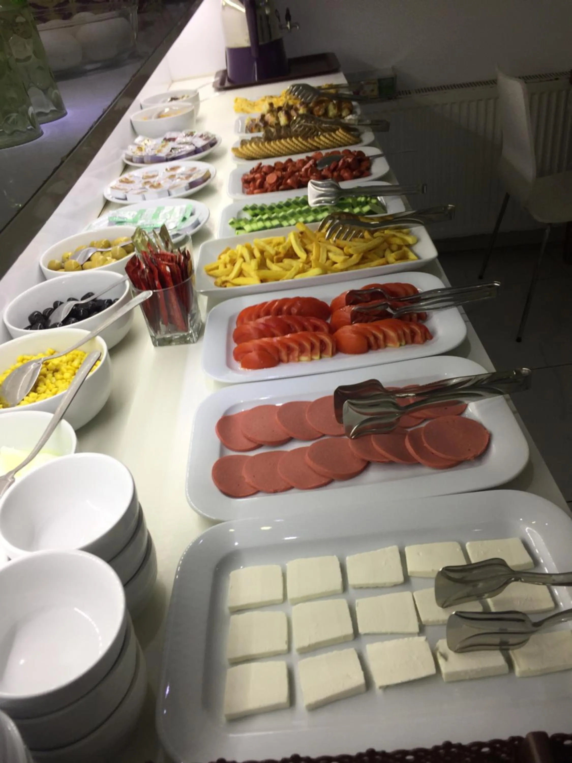 Buffet breakfast in Minel Hotel