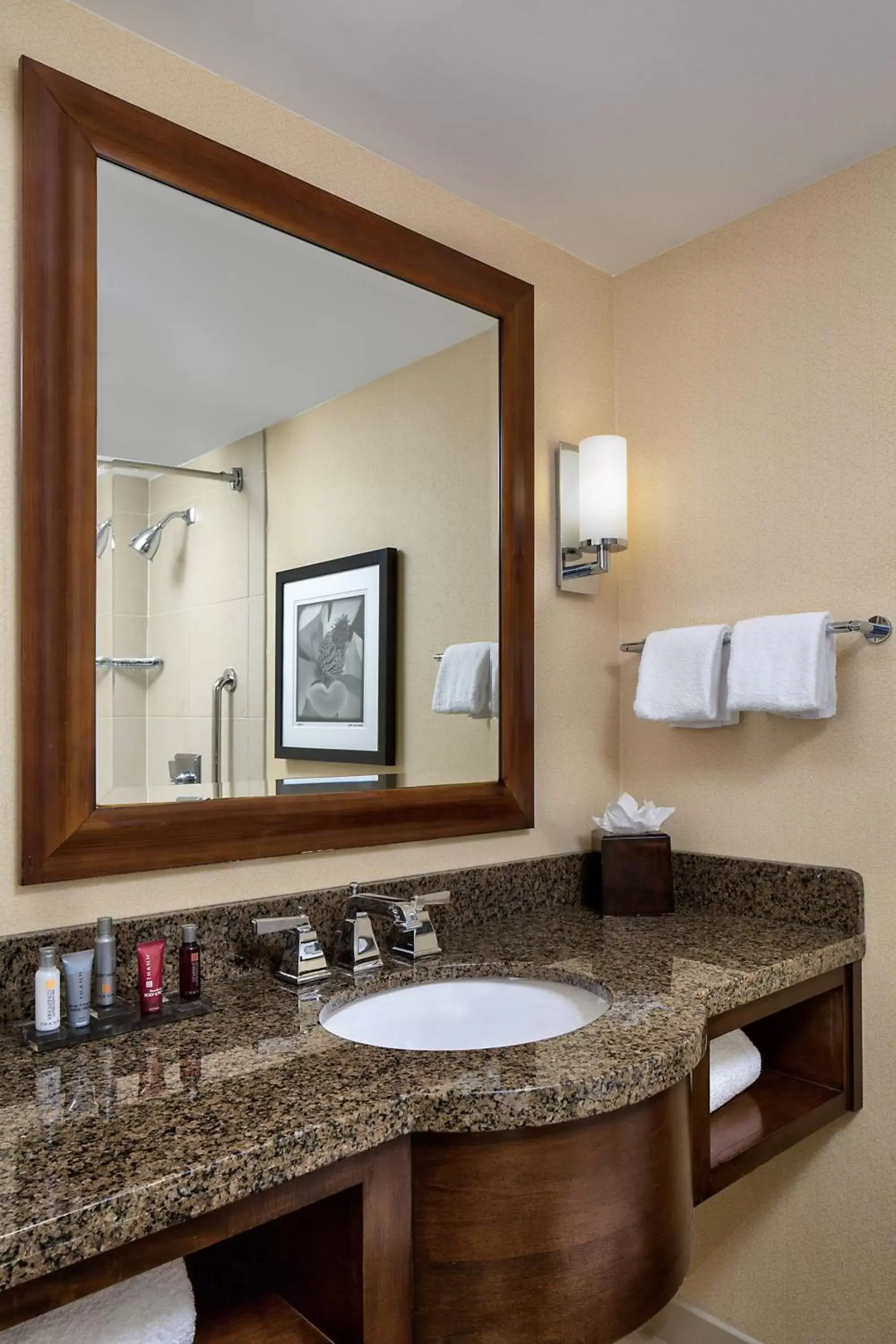 Bathroom in Atlanta Marriott Buckhead Hotel & Conference Center