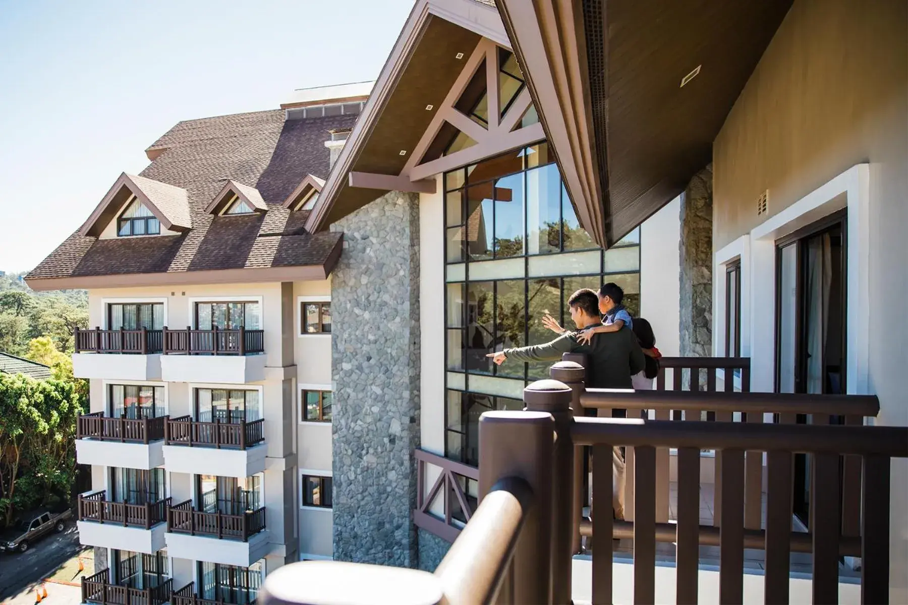 Balcony/Terrace in Azalea Hotels & Residences Baguio