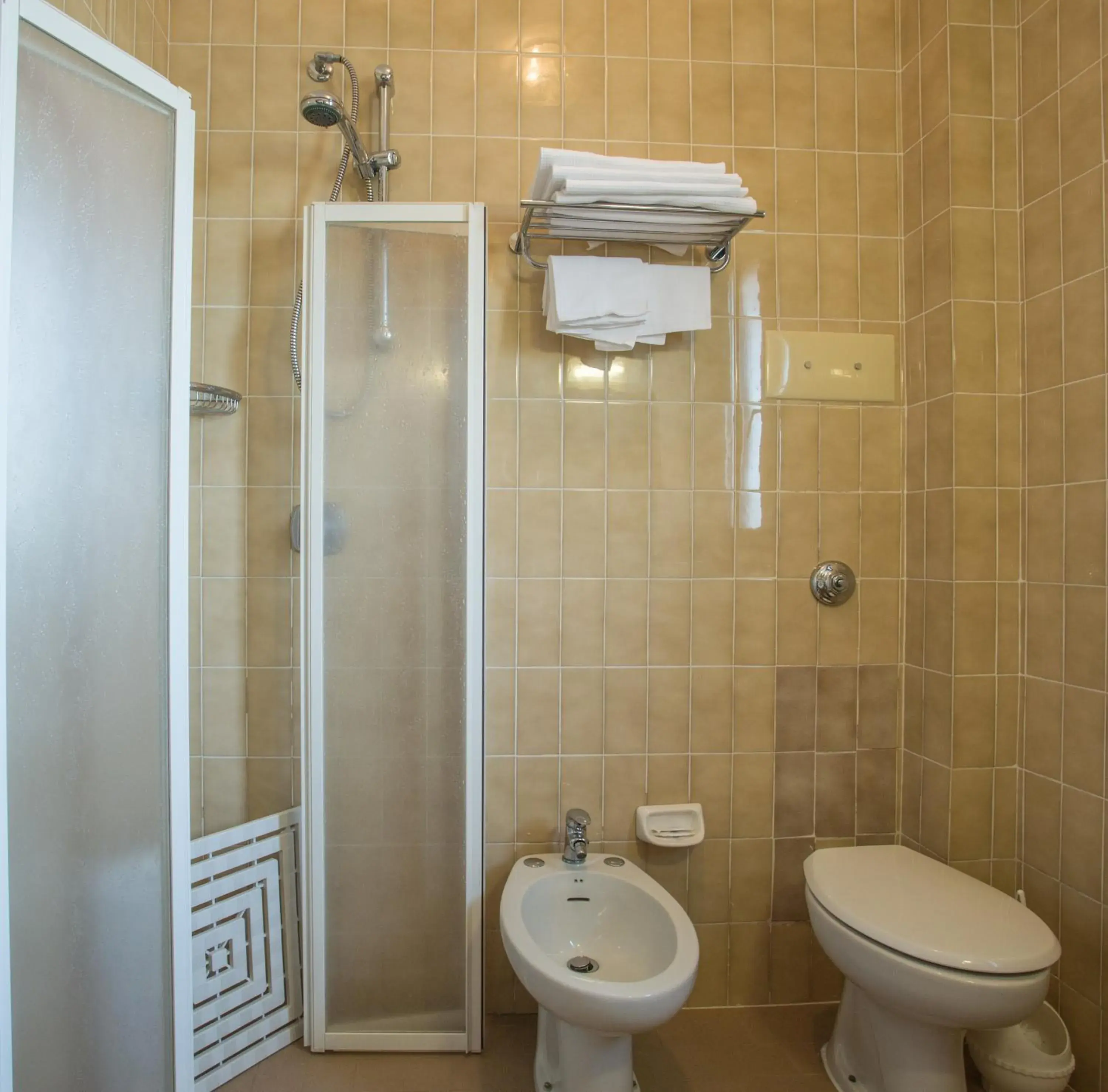 Bathroom in Hotel Genzianella