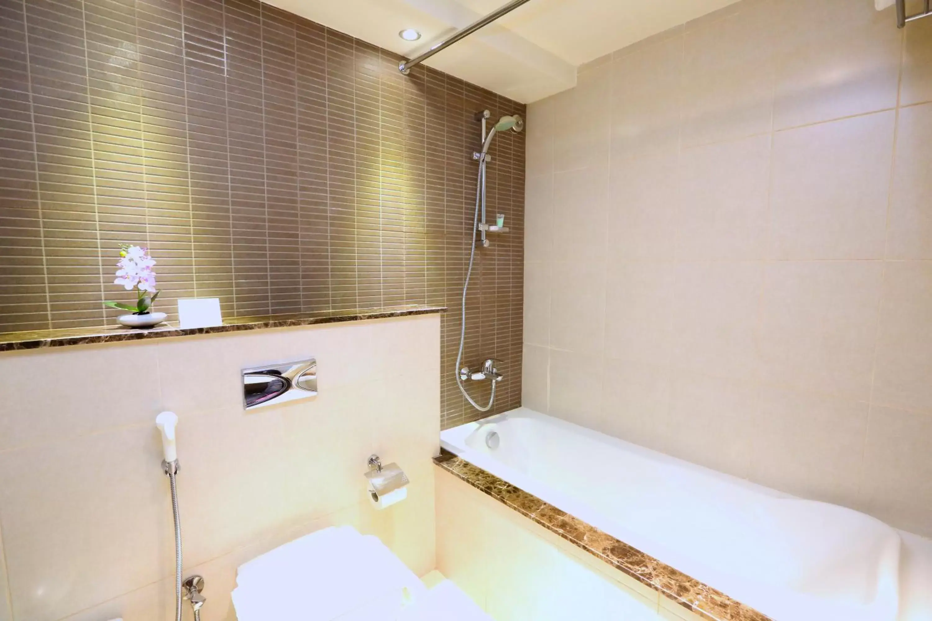 Bathroom in Nehal Hotel