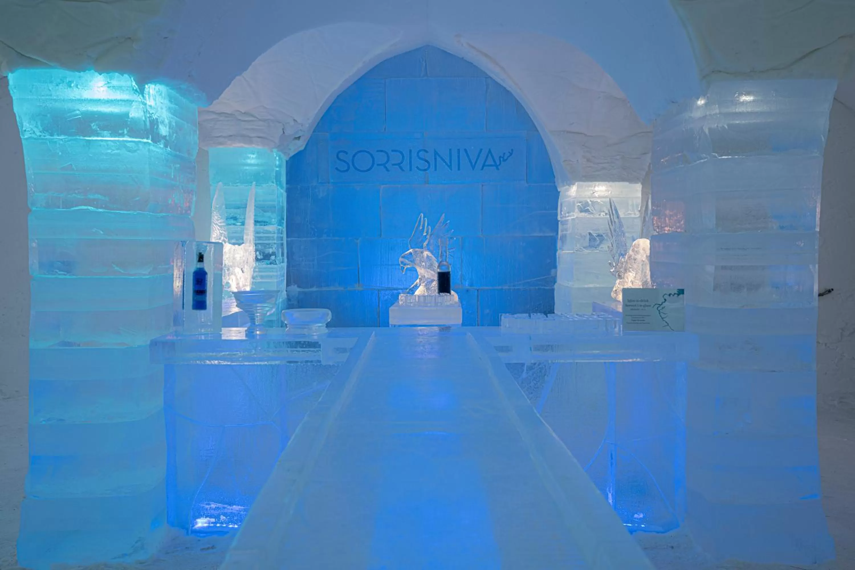 Lounge or bar in Sorrisniva Igloo Hotel