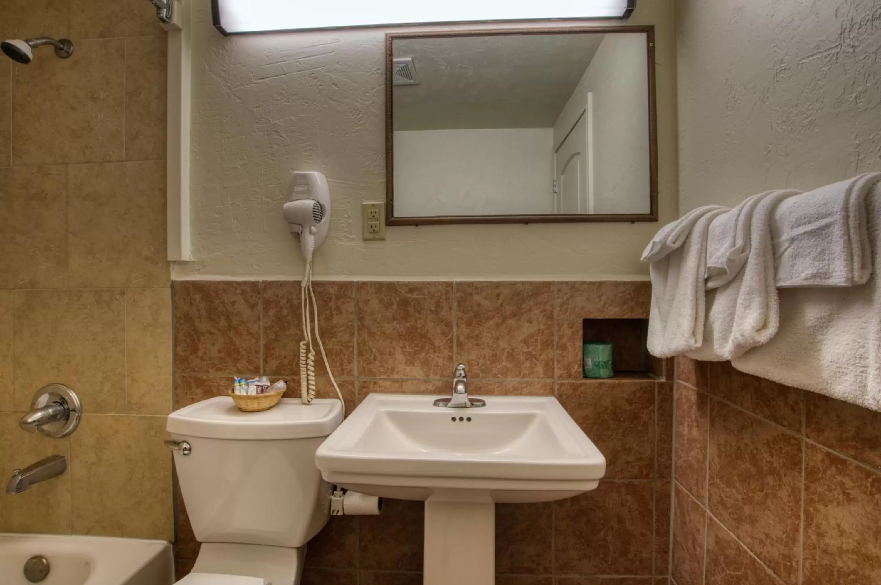 Bathroom in Western Motel