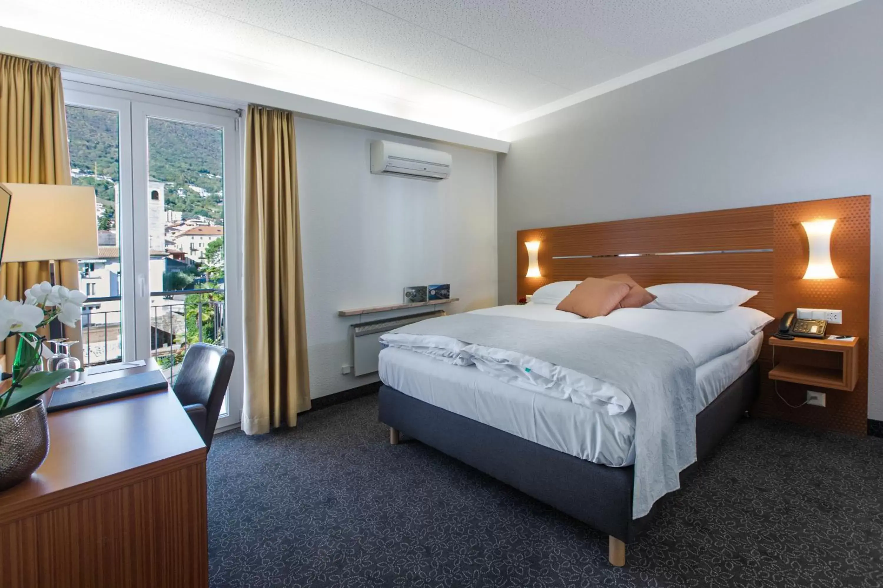 Bed in Hotel la Palma au Lac