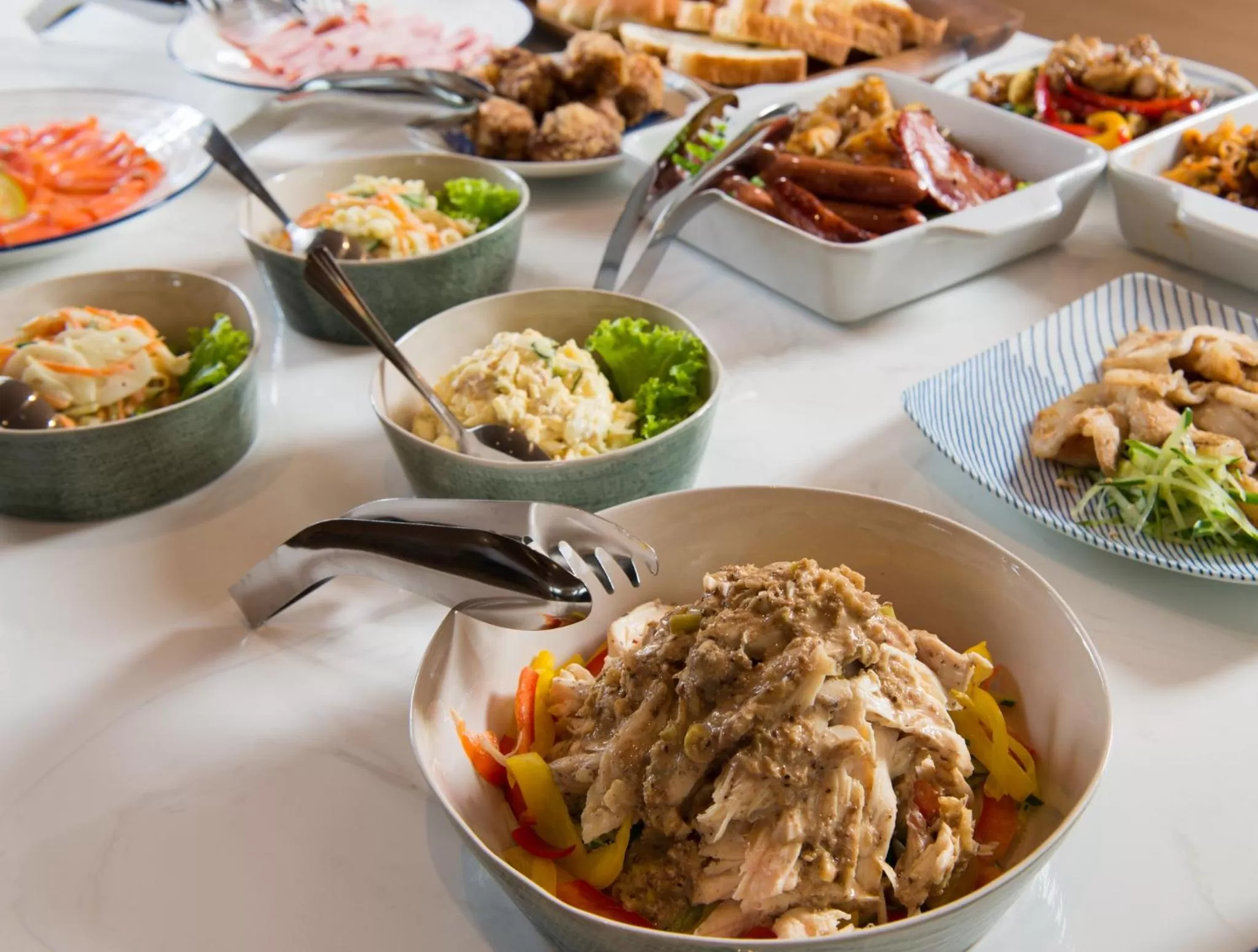 Breakfast in Roygent Parks Hanoi