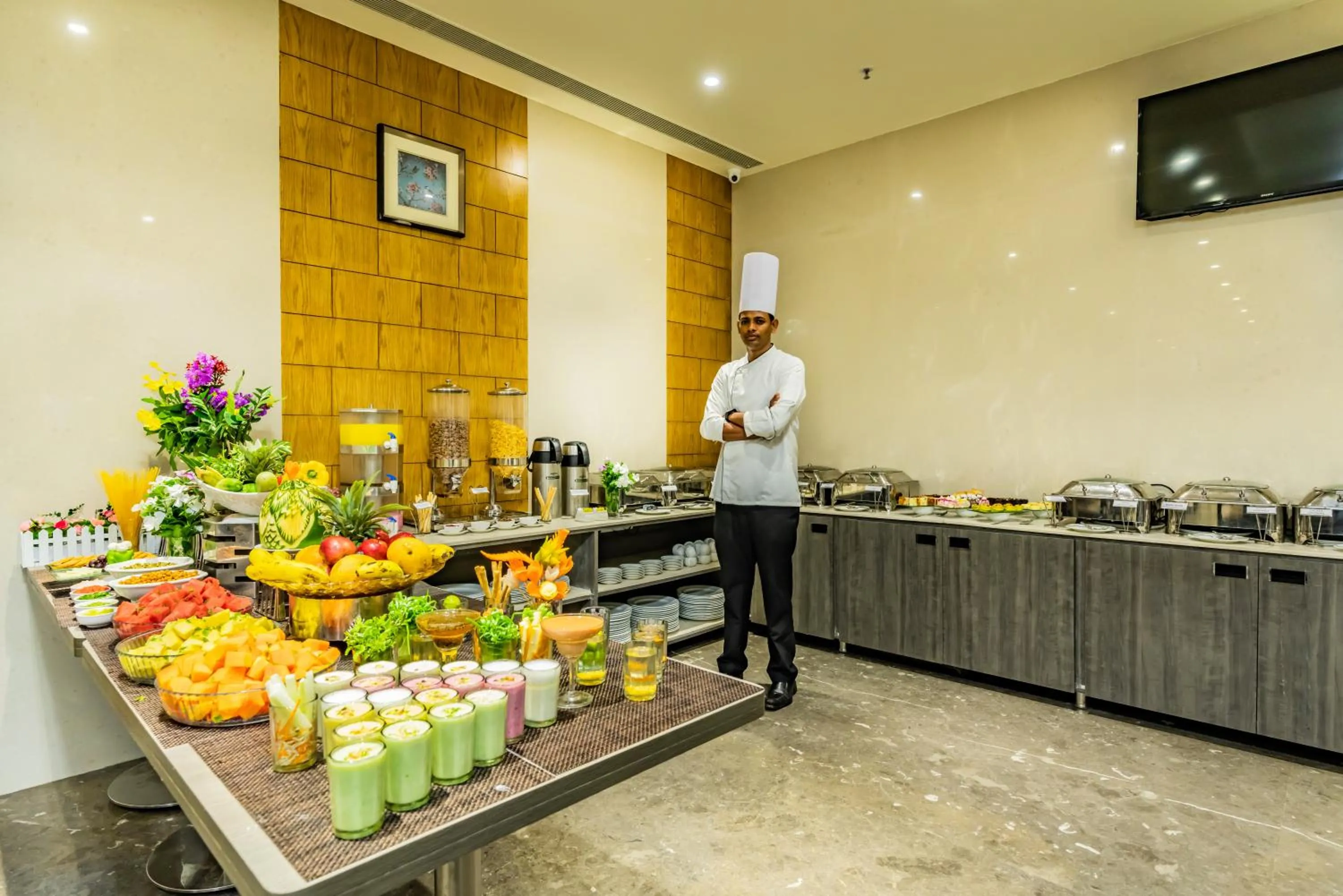 Food and drinks in Quality Inn Ramachandra