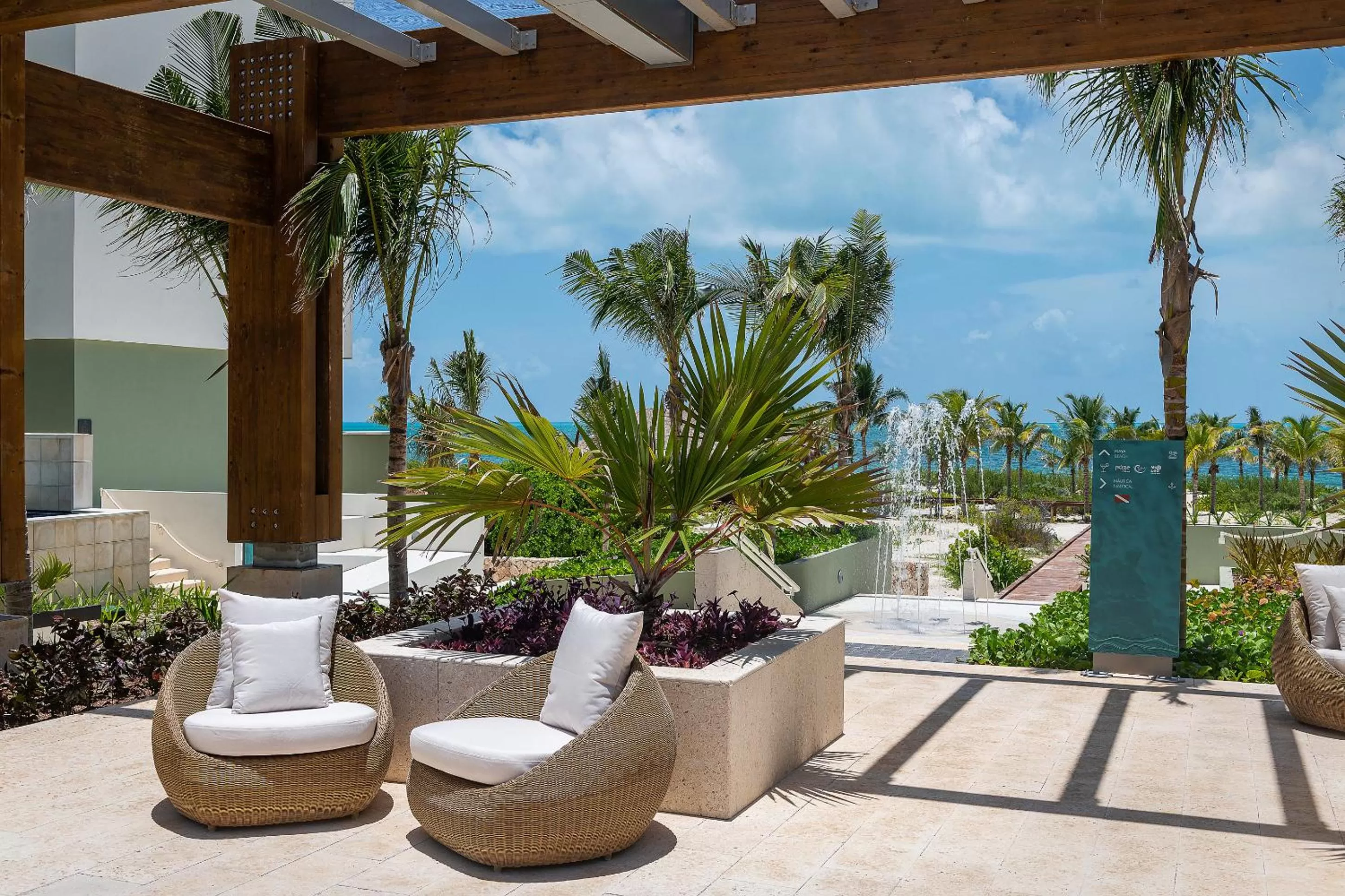 Balcony/Terrace in Catalonia Grand Costa Mujeres All Suites & Spa - All Inclusive