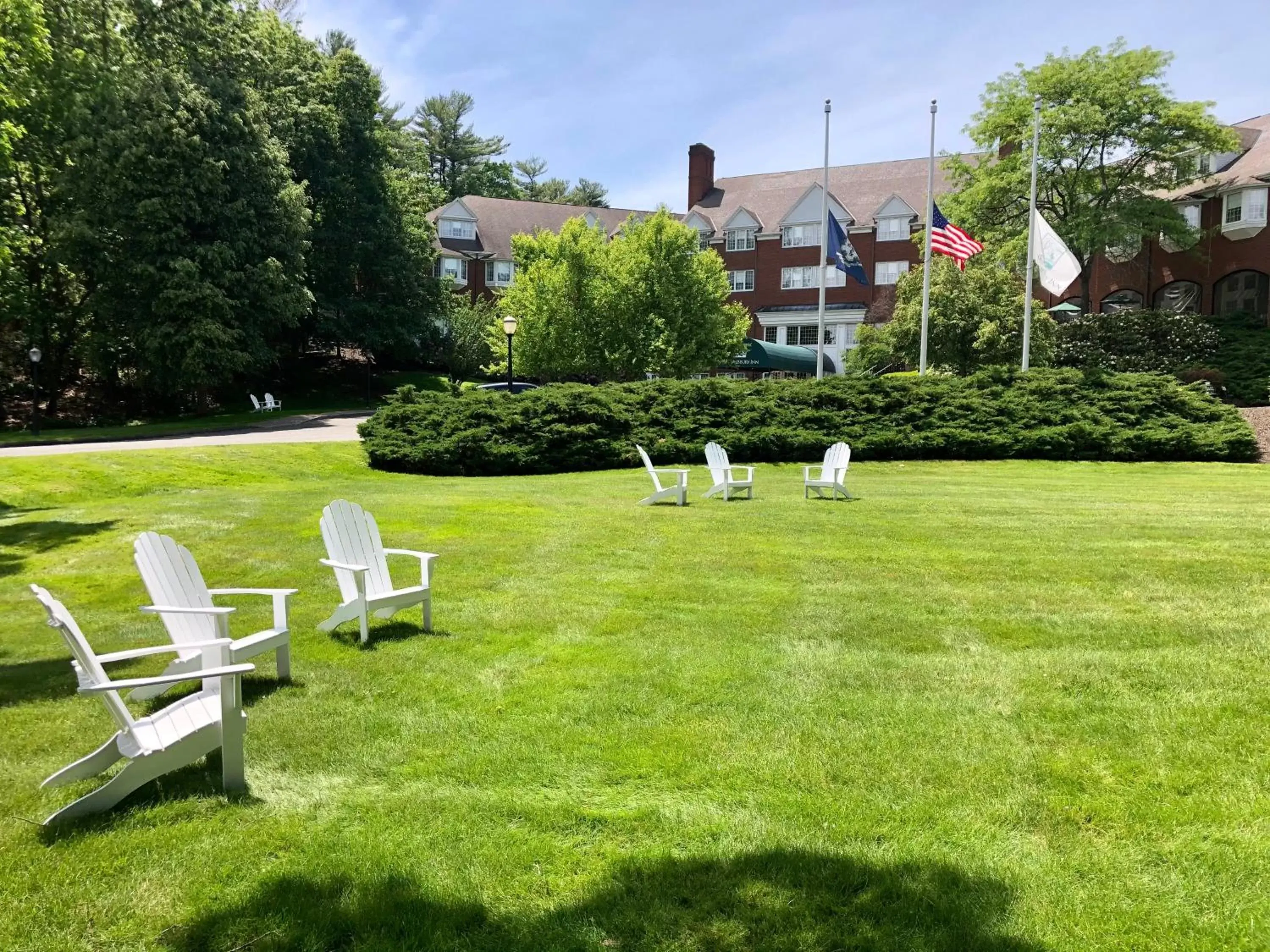 Property building, Garden in The Simsbury Inn