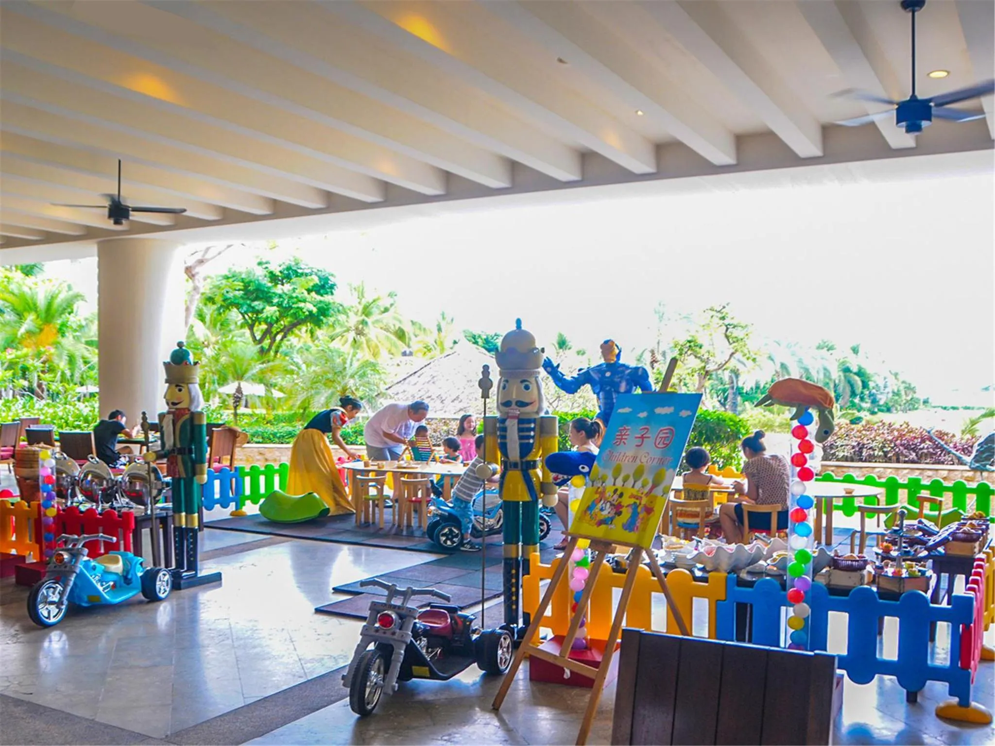Children play ground in Howard Johnson Resort Sanya Bay