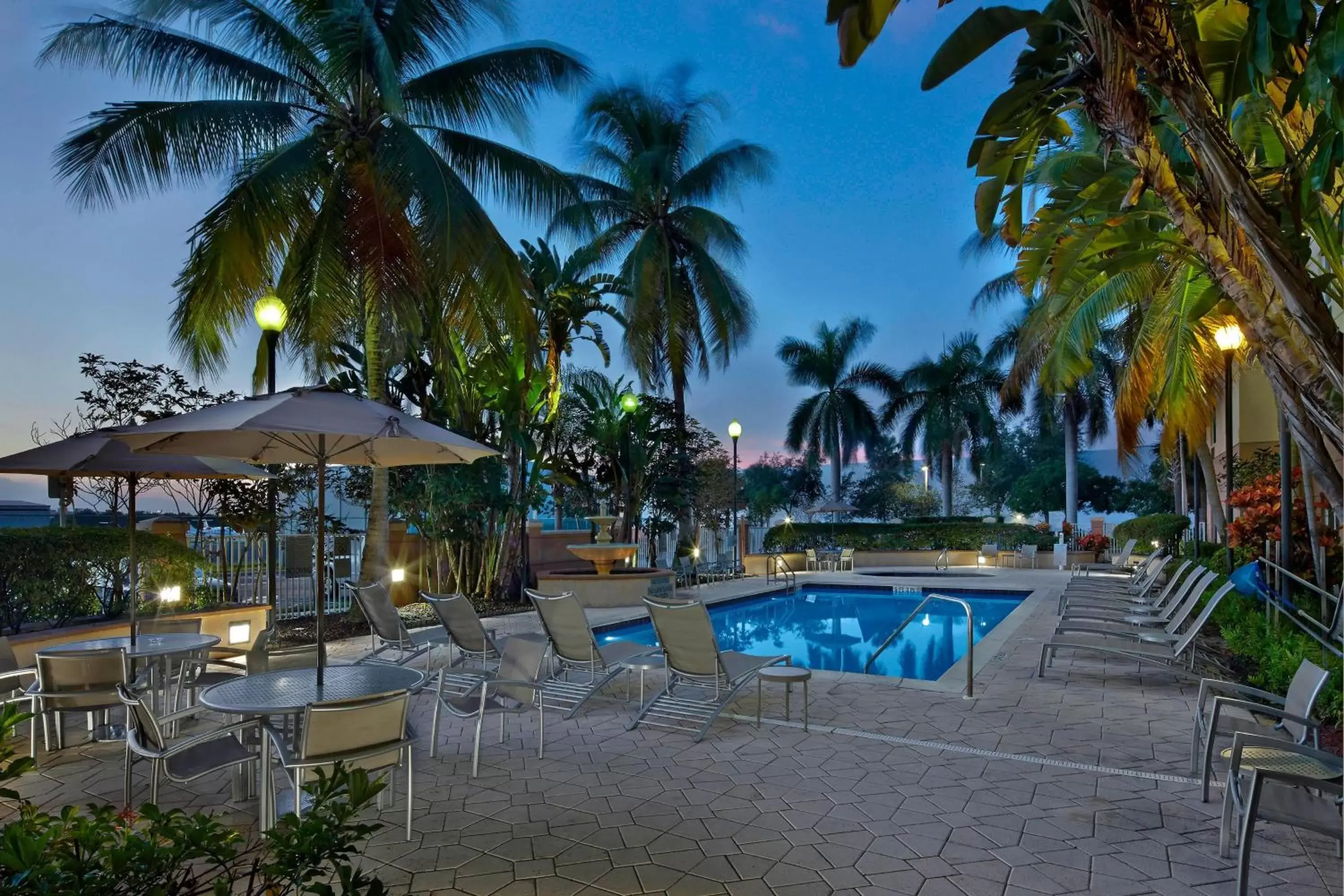 Swimming Pool in Fairfield Inn & Suites Boca Raton