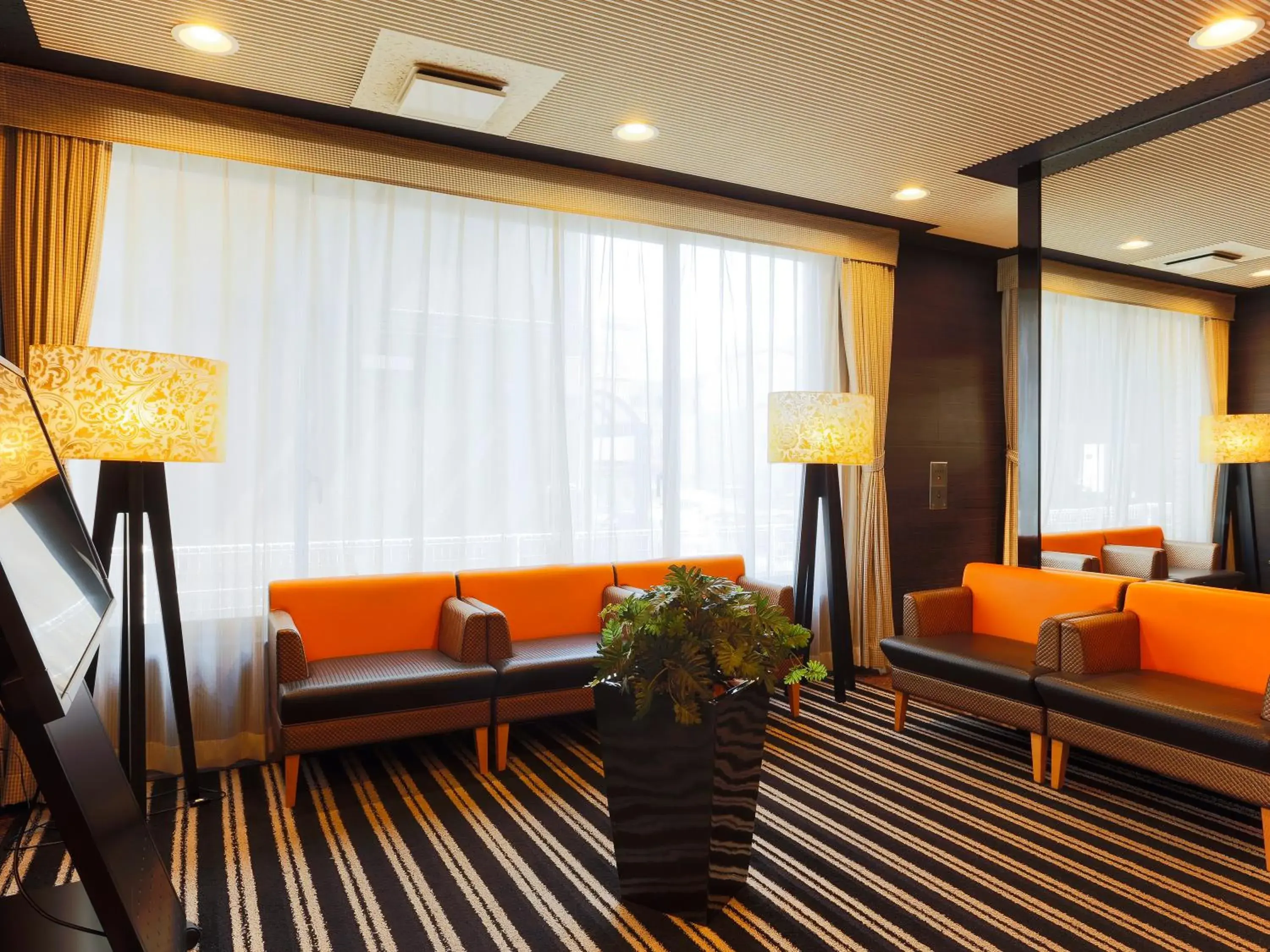 Lobby or reception, Seating Area in Apa Hotel Aomori-Eki Higashi