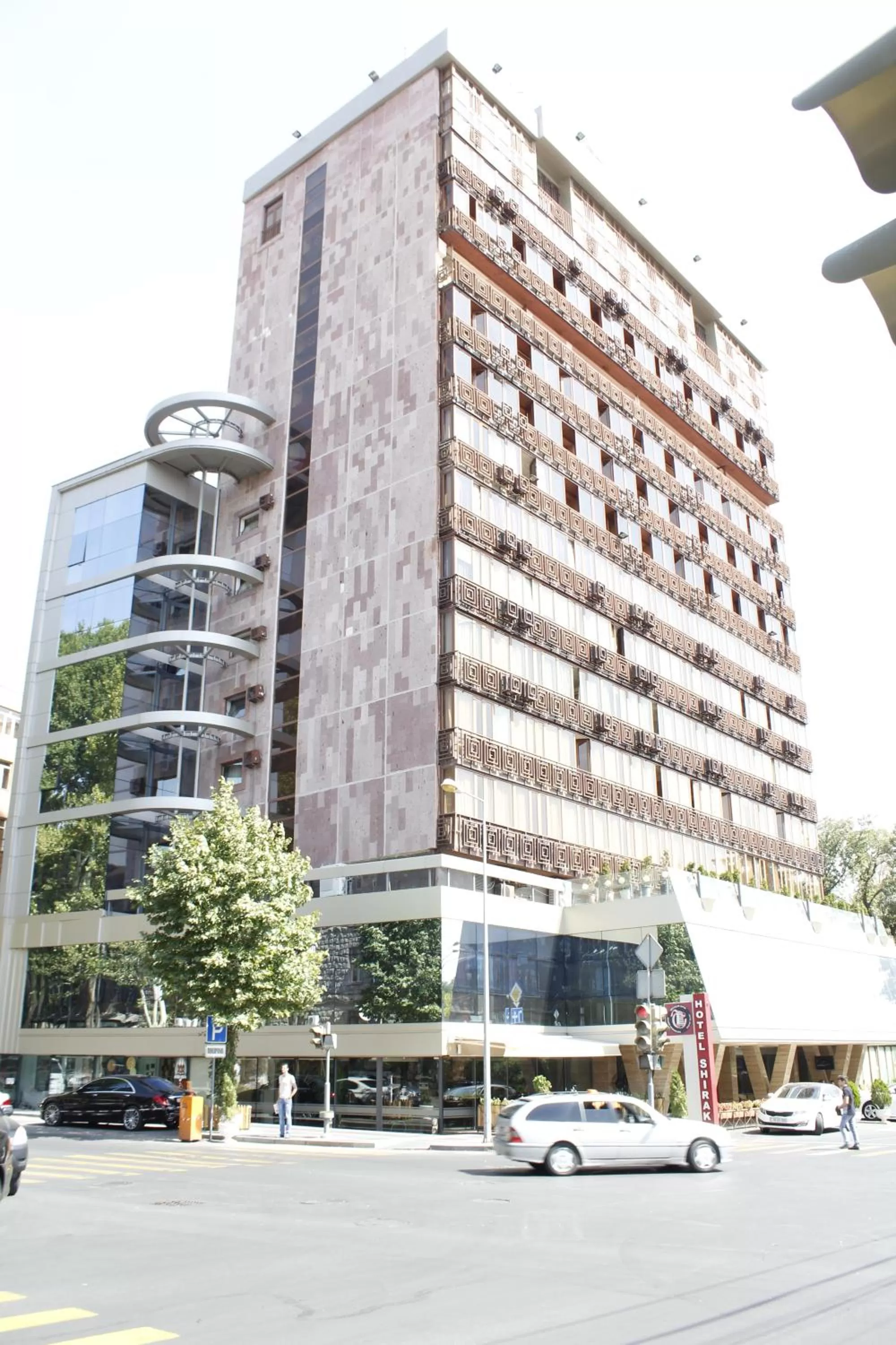 Bird's eye view in Shirak Hotel