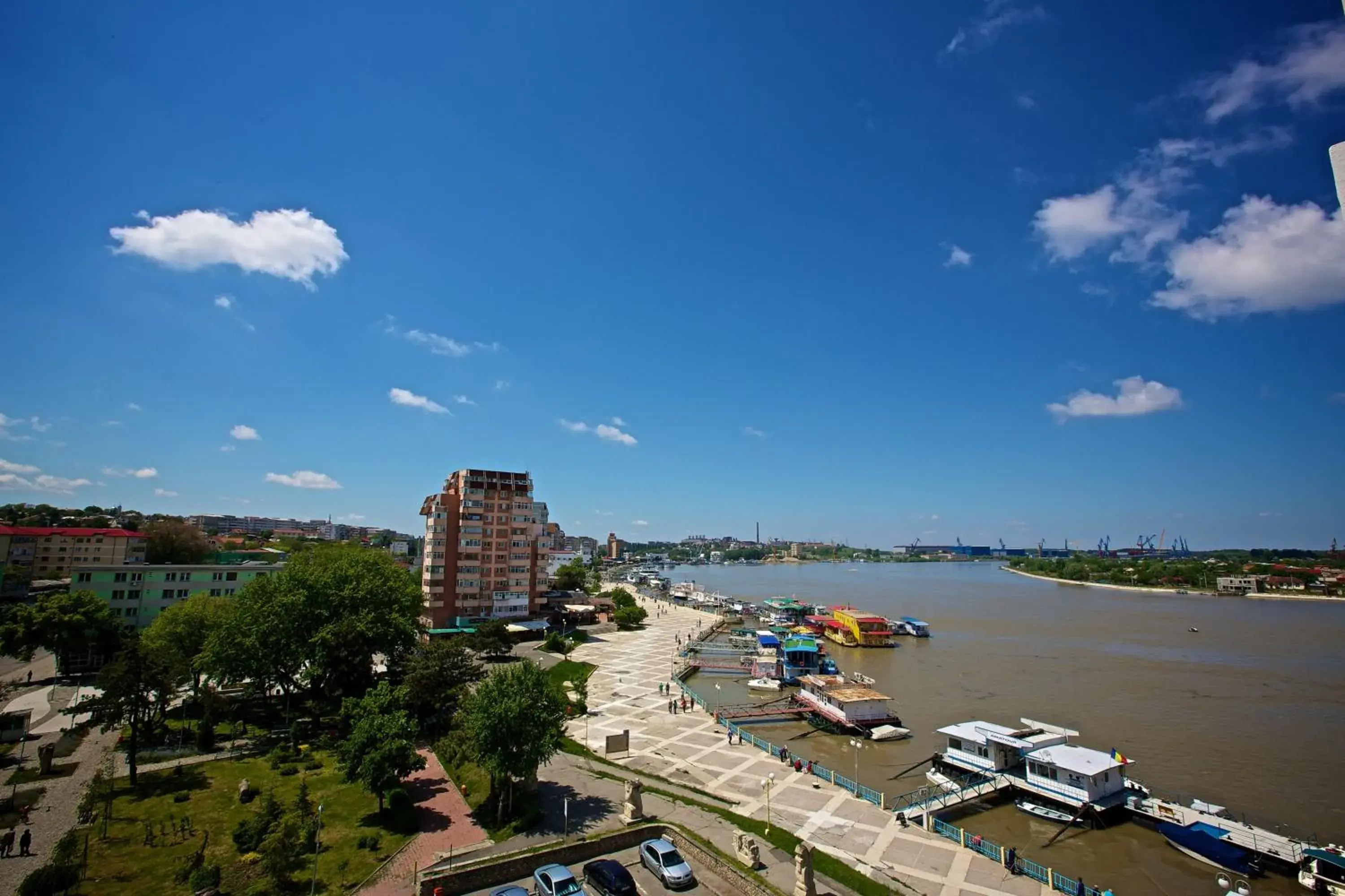 Bird's eye view in Hotel Delta 4