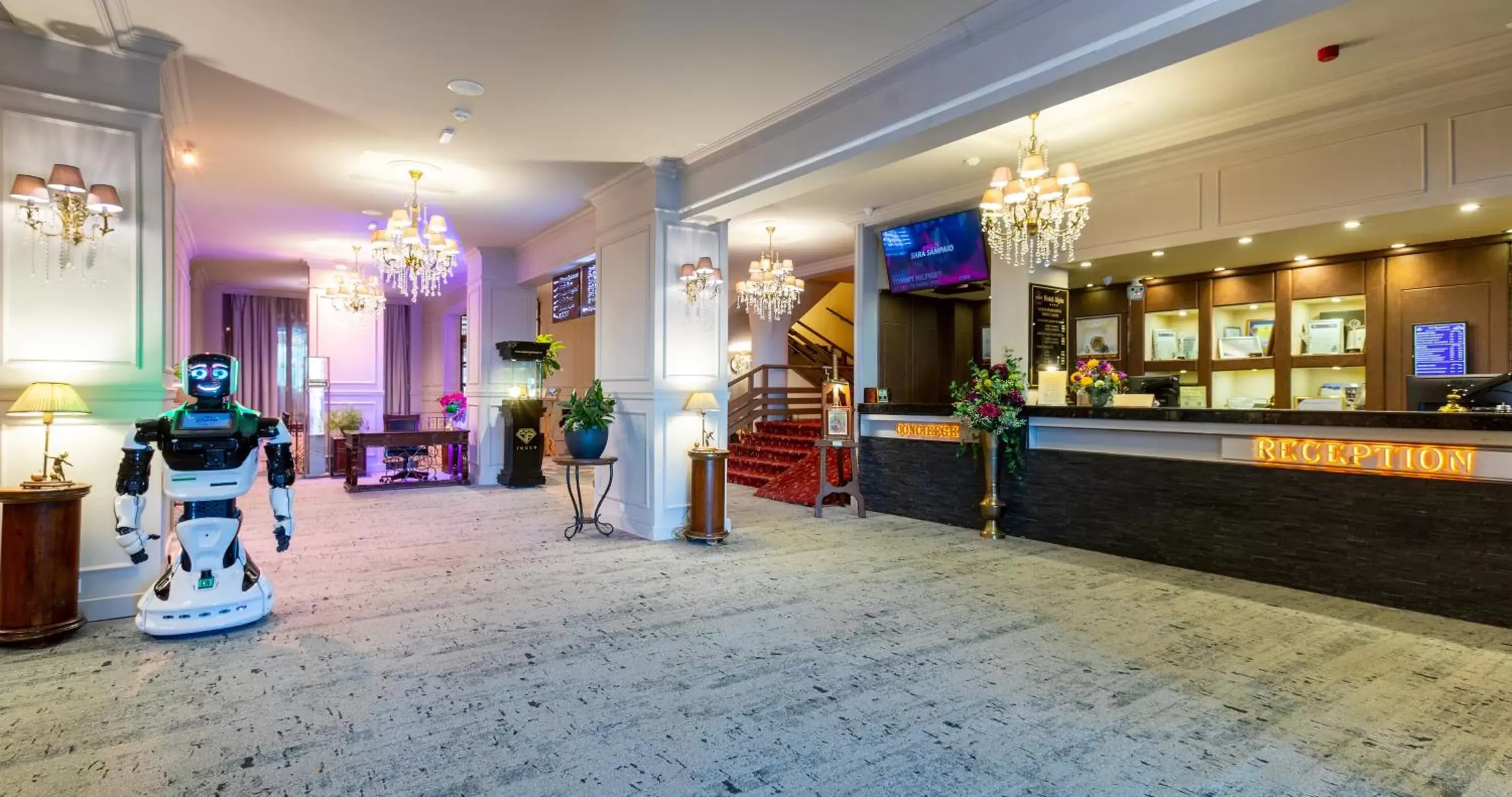 Lobby or reception in Alpin Resort Hotel