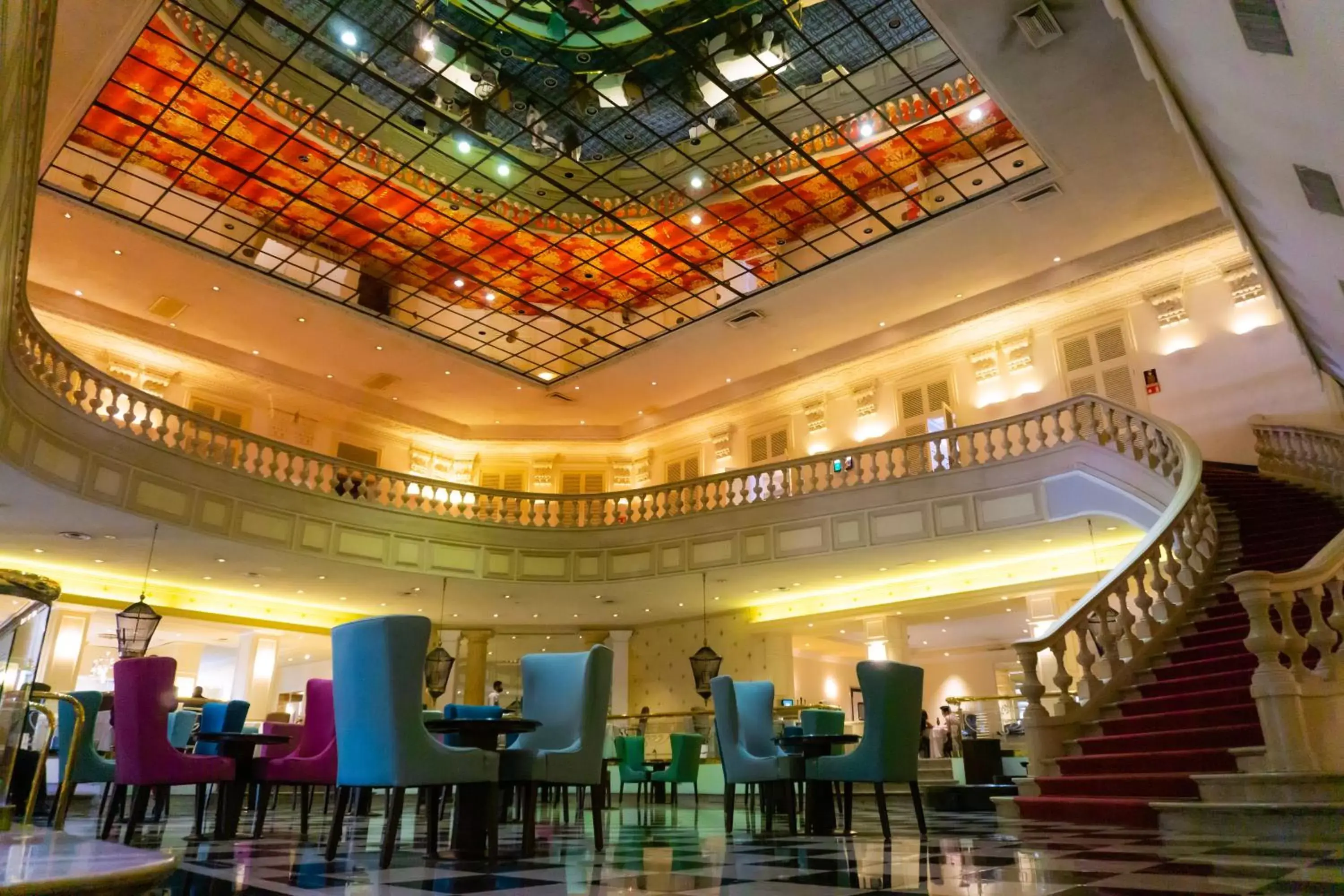 Lobby or reception, Restaurant/Places to Eat in Gamma Monterrey Gran Hotel Ancira