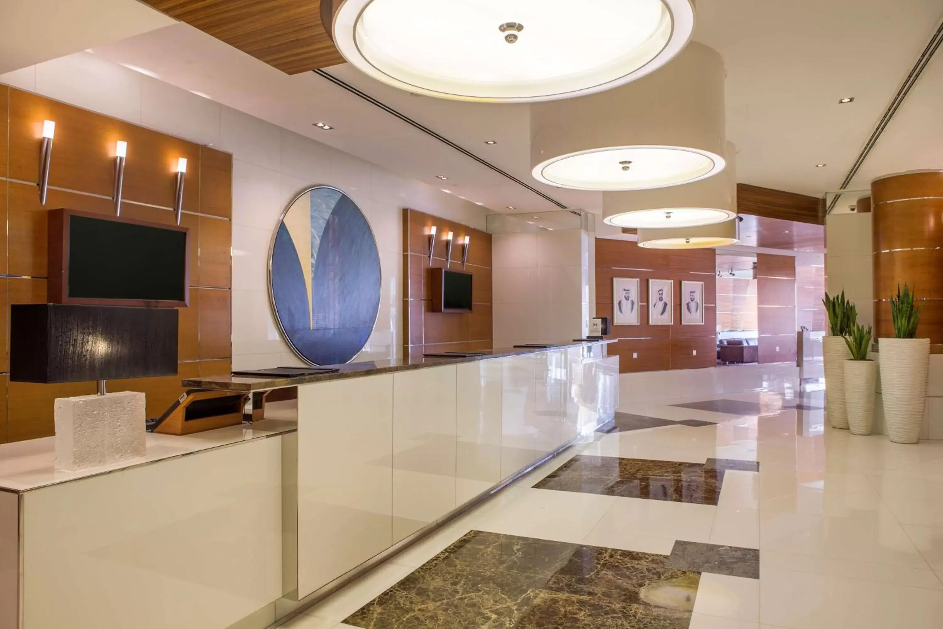 Lobby or reception in Hilton Dubai The Walk