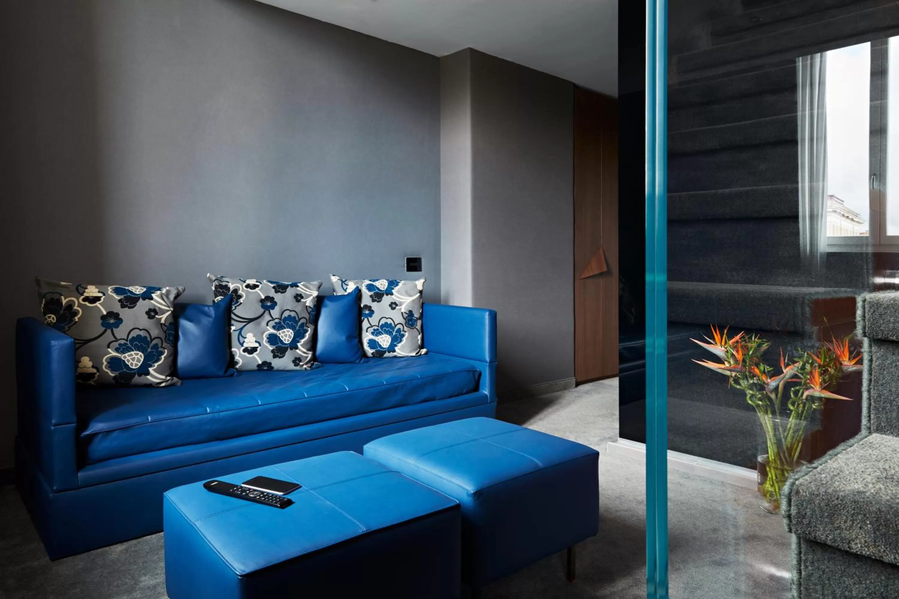 Living room in Hotel The Building