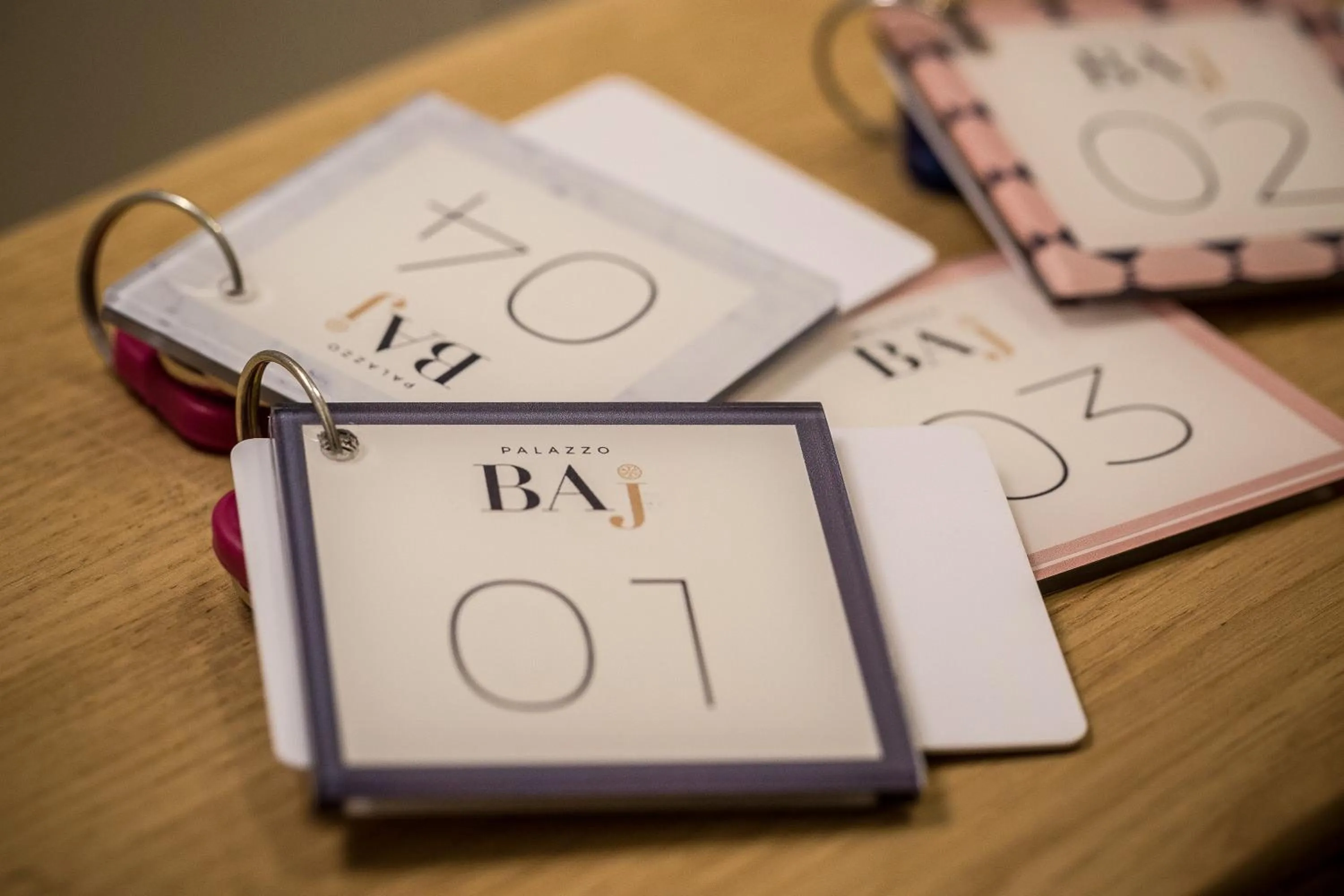 Decorative detail in Palazzo Baj in Trastevere