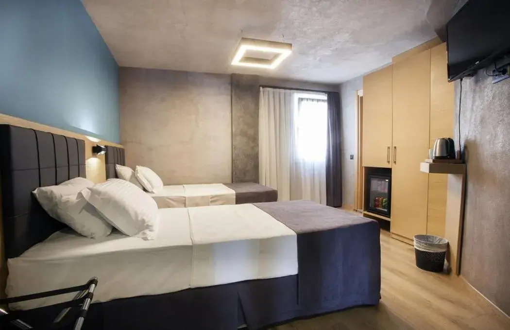 Bed in Red Stone Hotel Bed in Red Stone Hotel