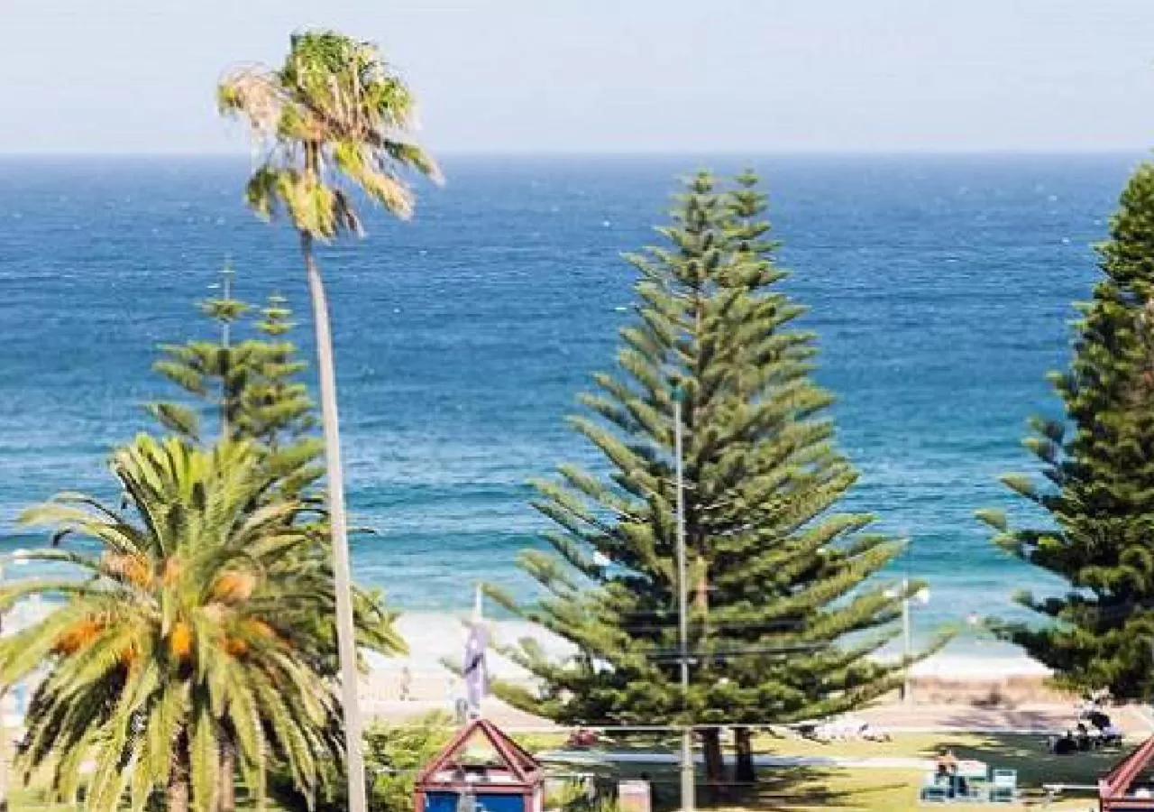 Sea view in Coogee Bay Boutique Hotel