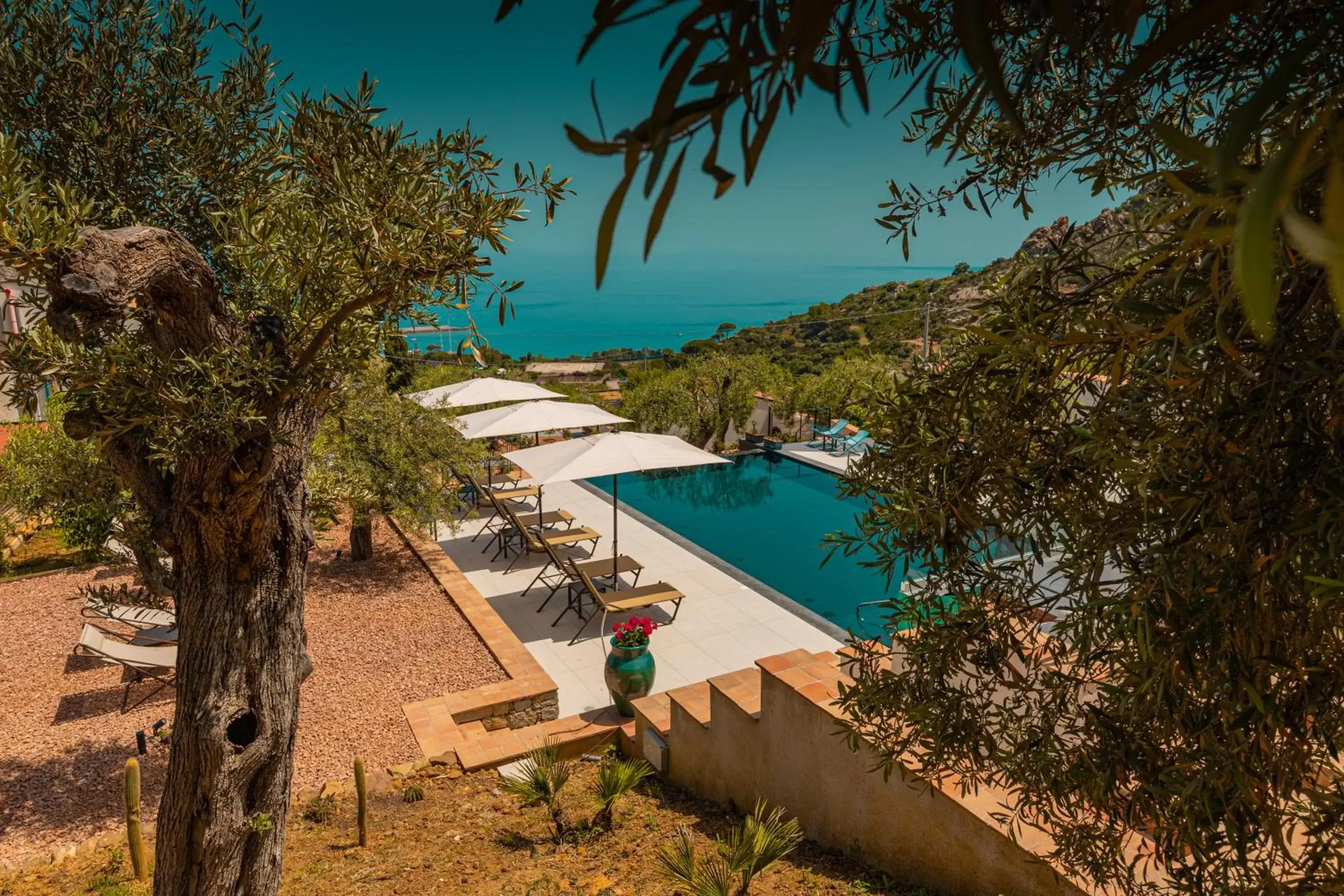 Pool View in Villa Totò Resort