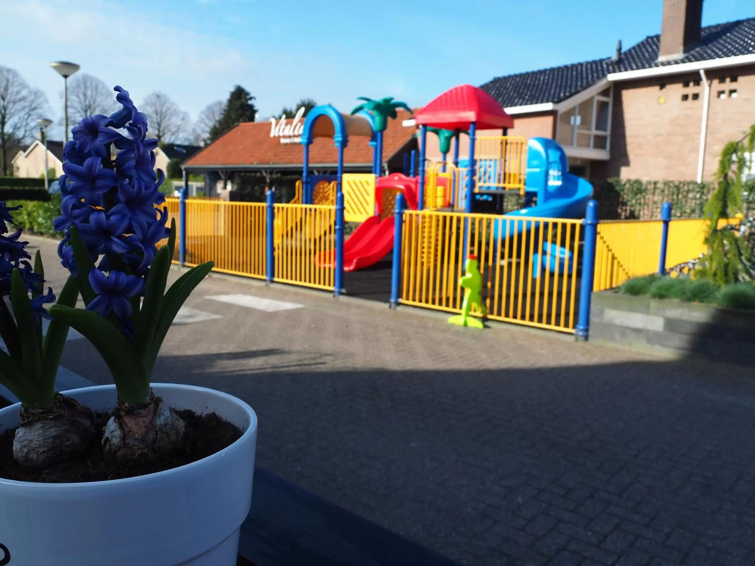 Children play ground, Children's Play Area in Hotel Abdij de Westerburcht