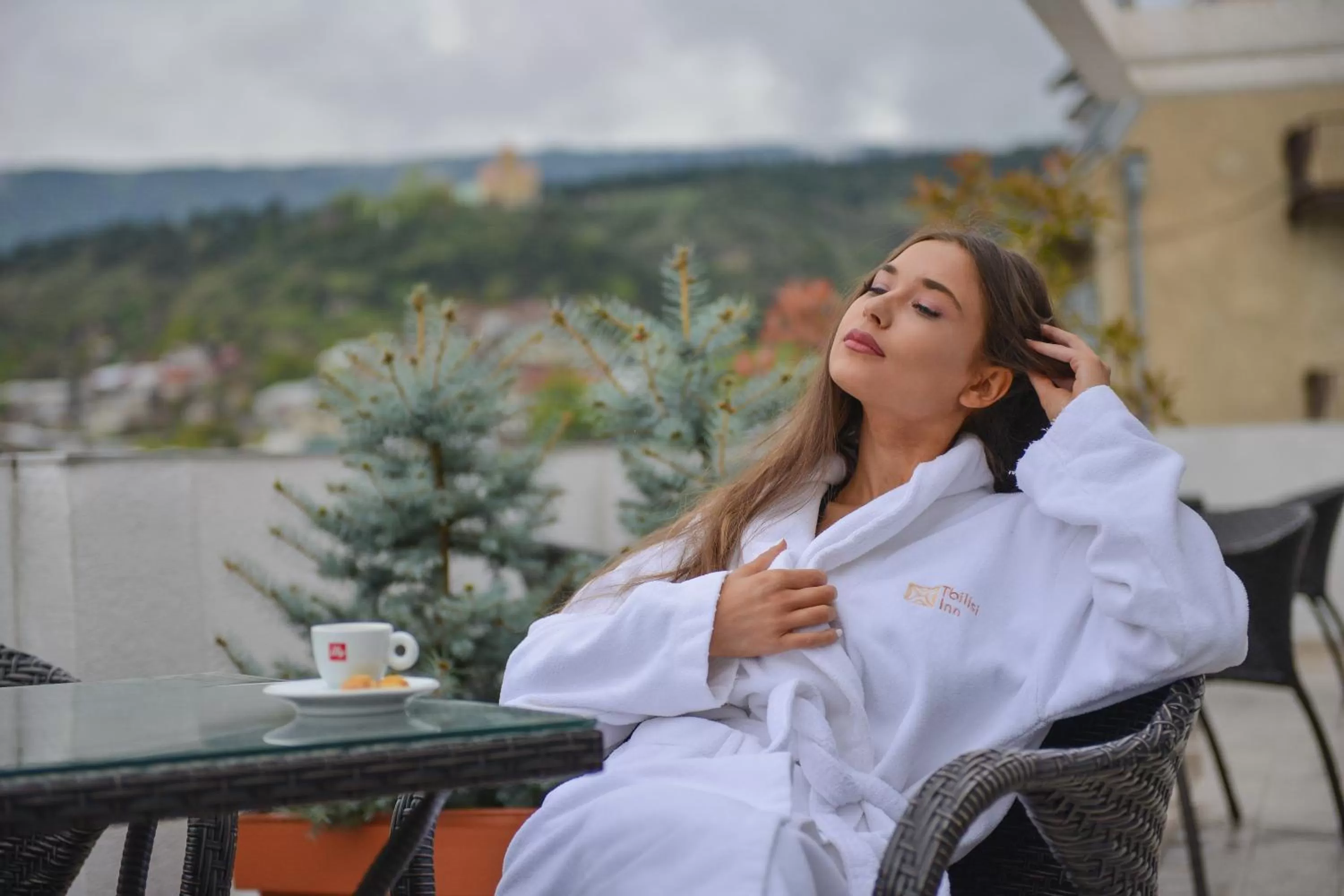 Balcony/Terrace in Tbilisi Inn