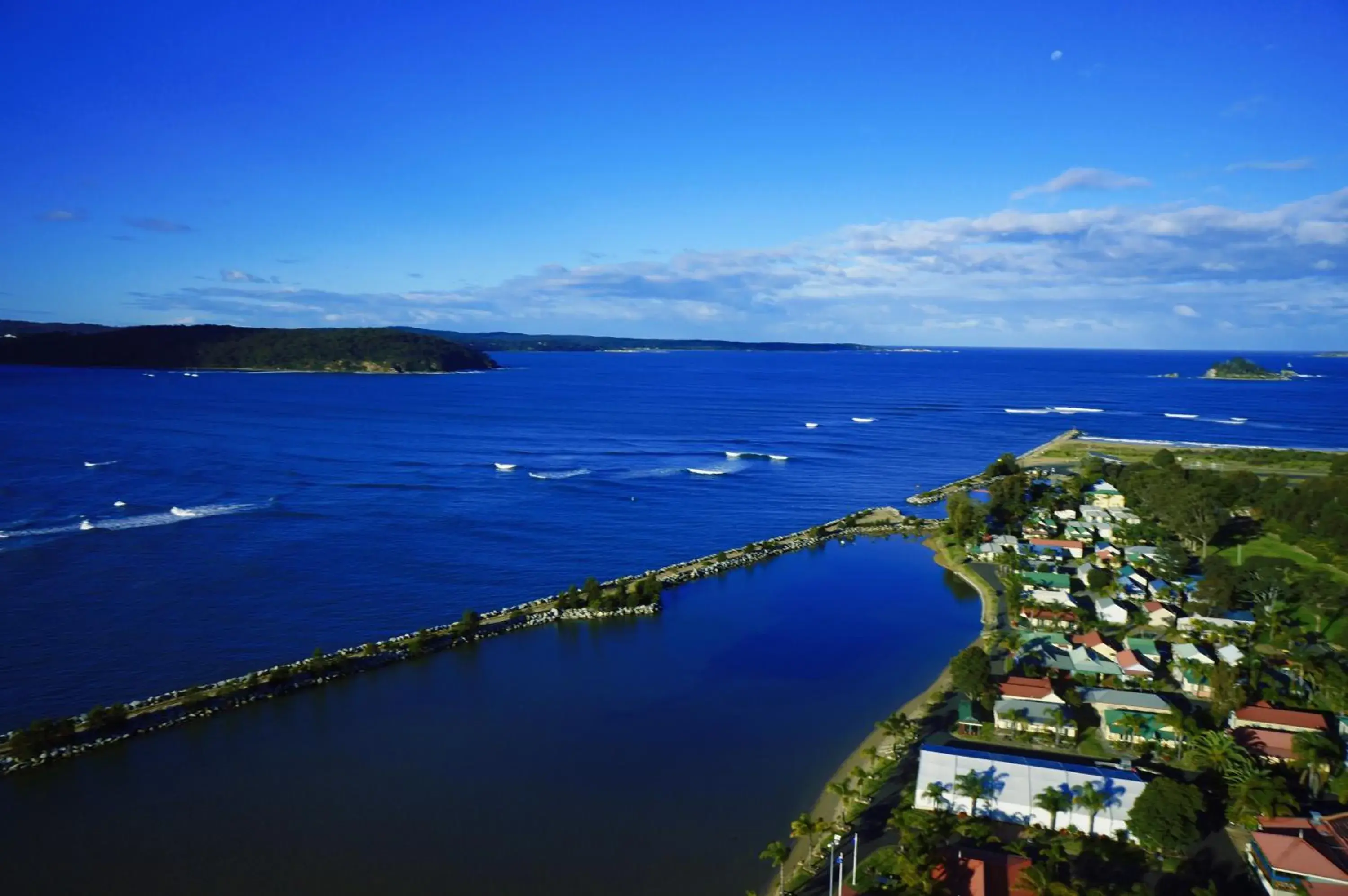 Bird's eye view, Bird's-eye View in Batemans Bay Marina Resort