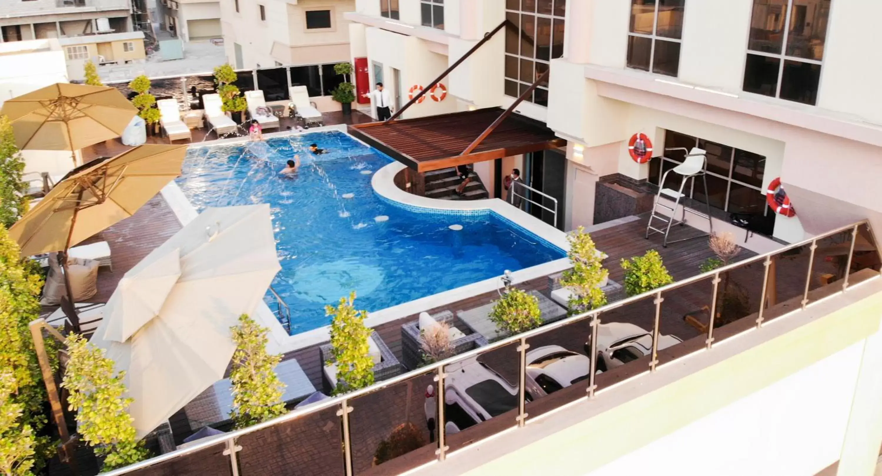 Swimming pool, Pool View in Royal View Hotel