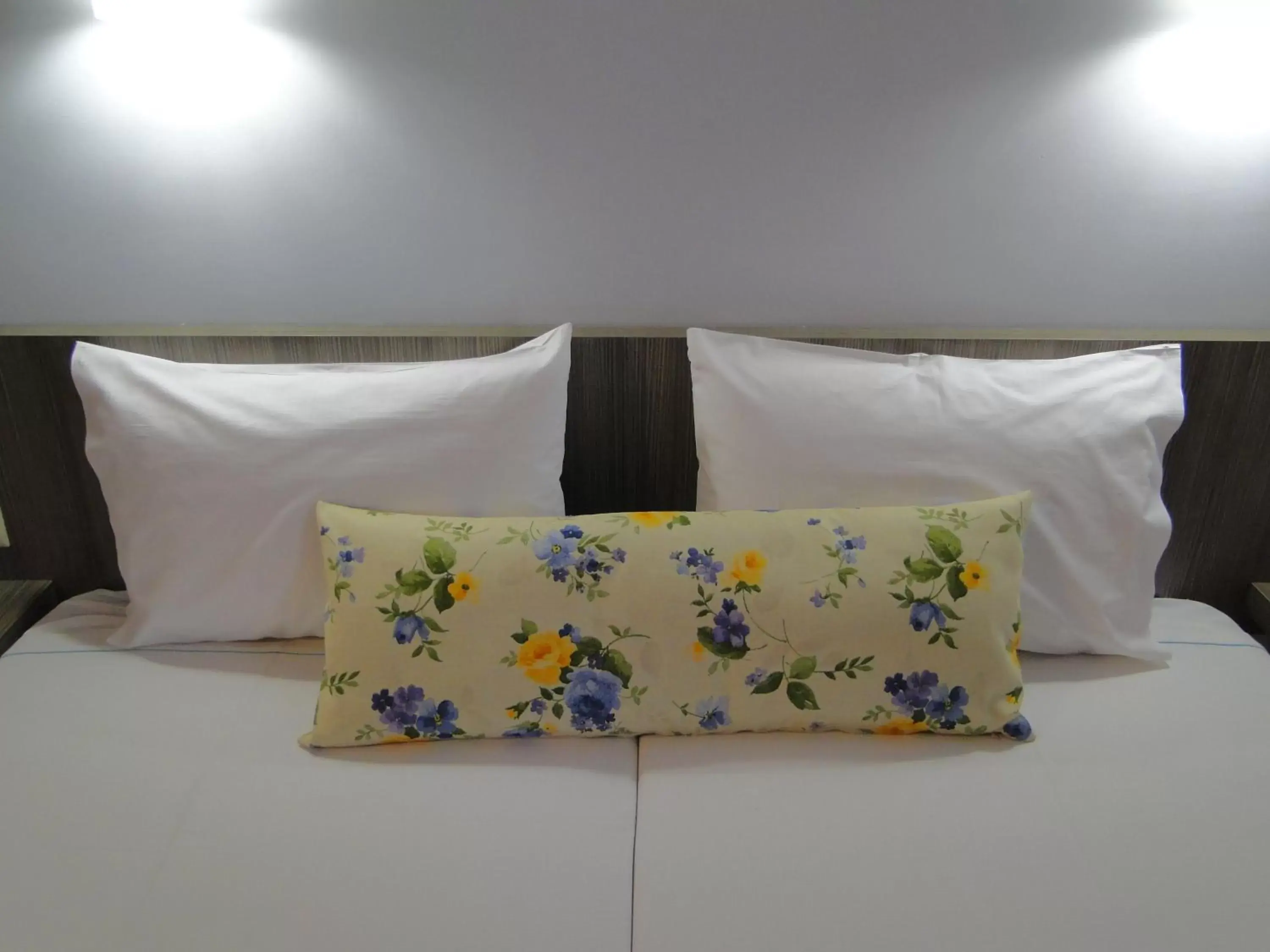 Bed in Hotel Olympos