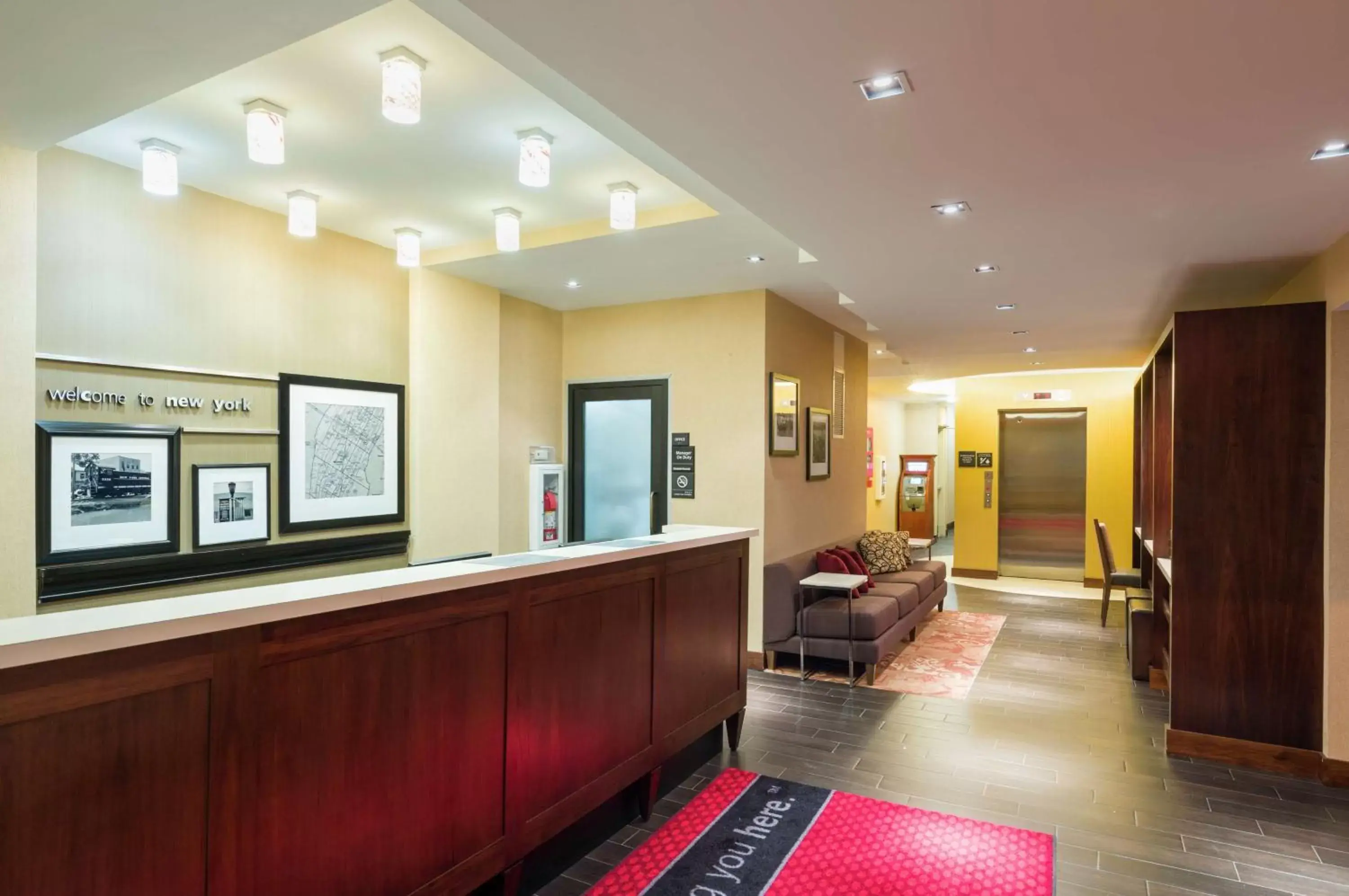 Lobby or reception, Lobby/Reception in Hampton Inn Seaport Financial District