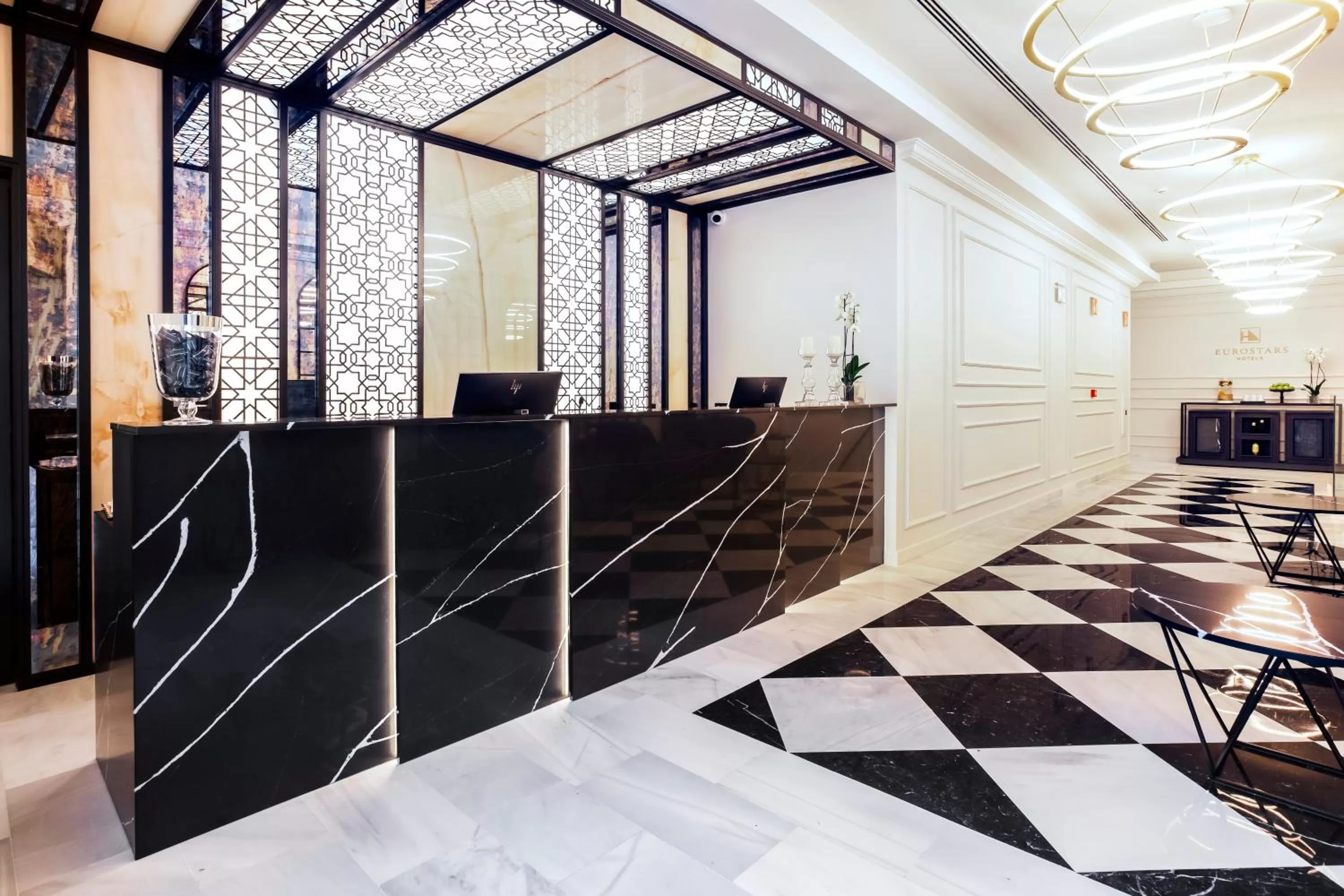 Lobby or reception in Eurostars Puerta Real