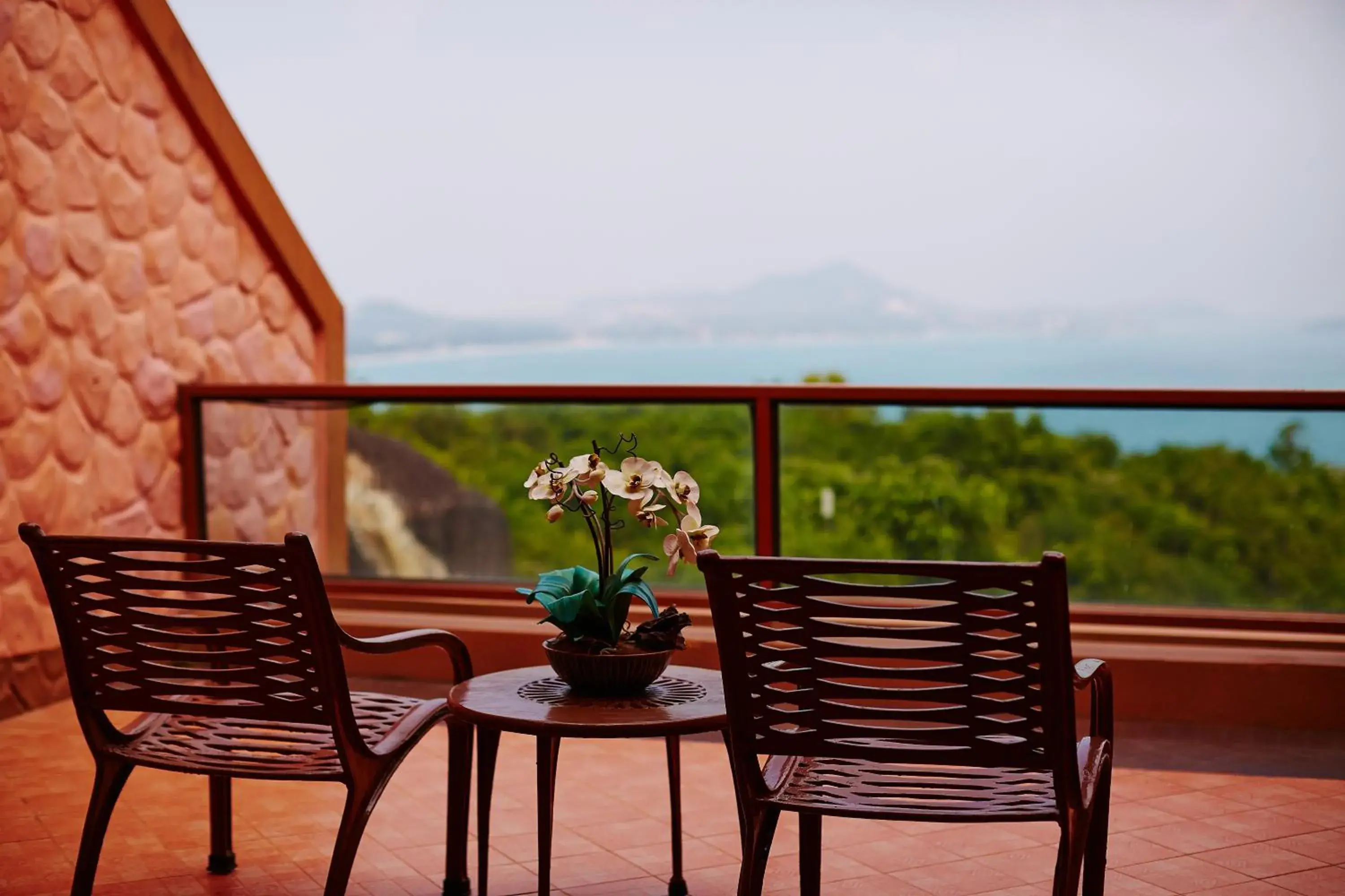 Balcony/Terrace in Samui Bayview Resort & Spa