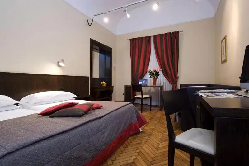 Bed in Hotel De Petris Bed in Hotel De Petris