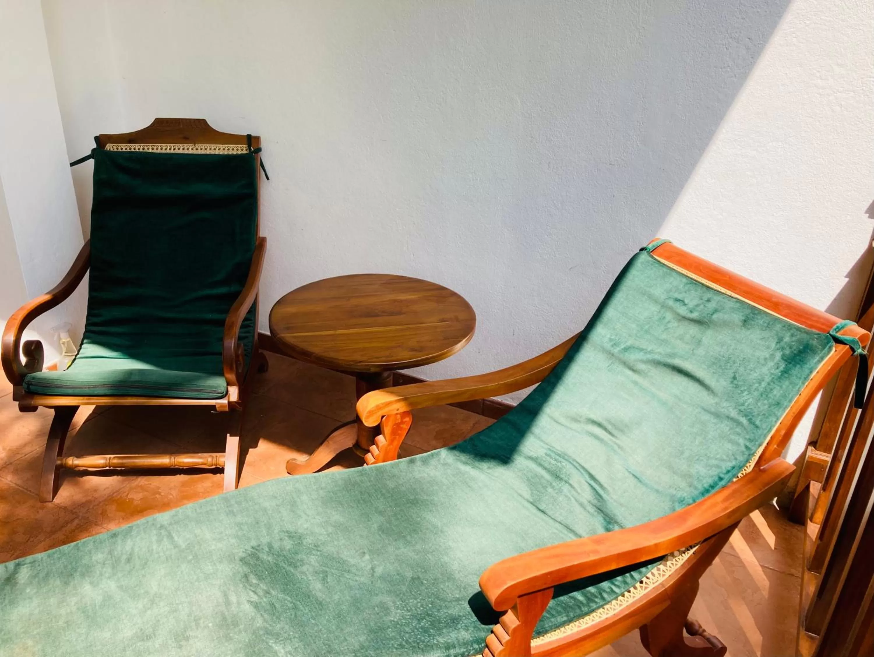 Balcony/Terrace, Seating Area in Manel Villa