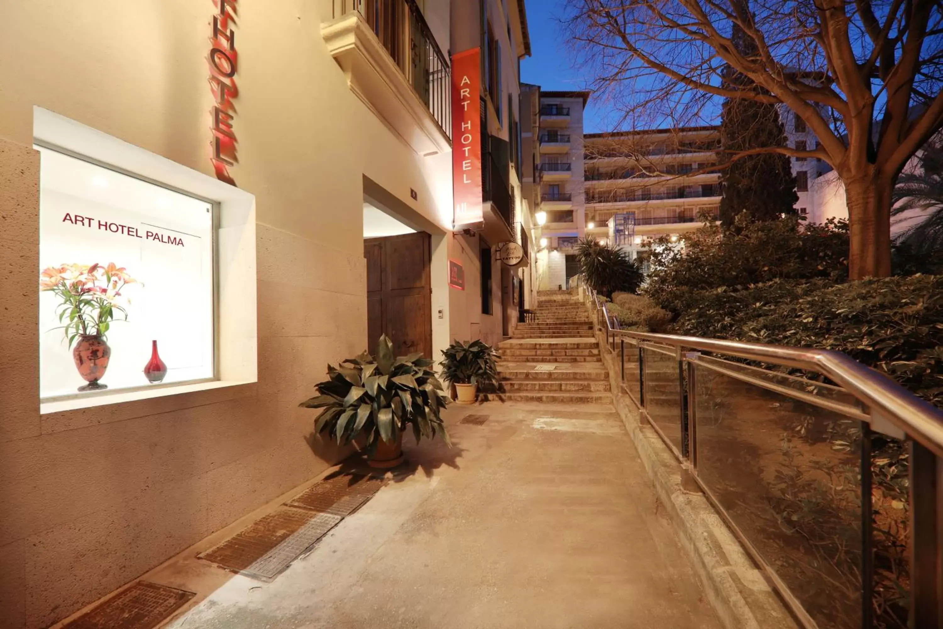 Facade/entrance in AH Art Hotel Palma