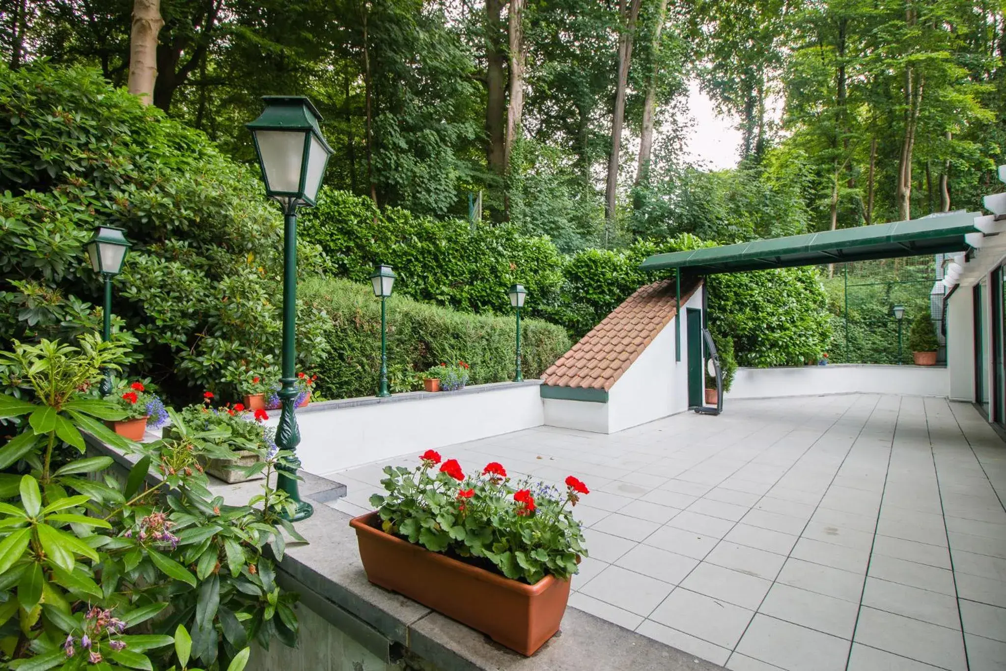 Day, Balcony/Terrace in Hotel Au Repos Des Chasseurs