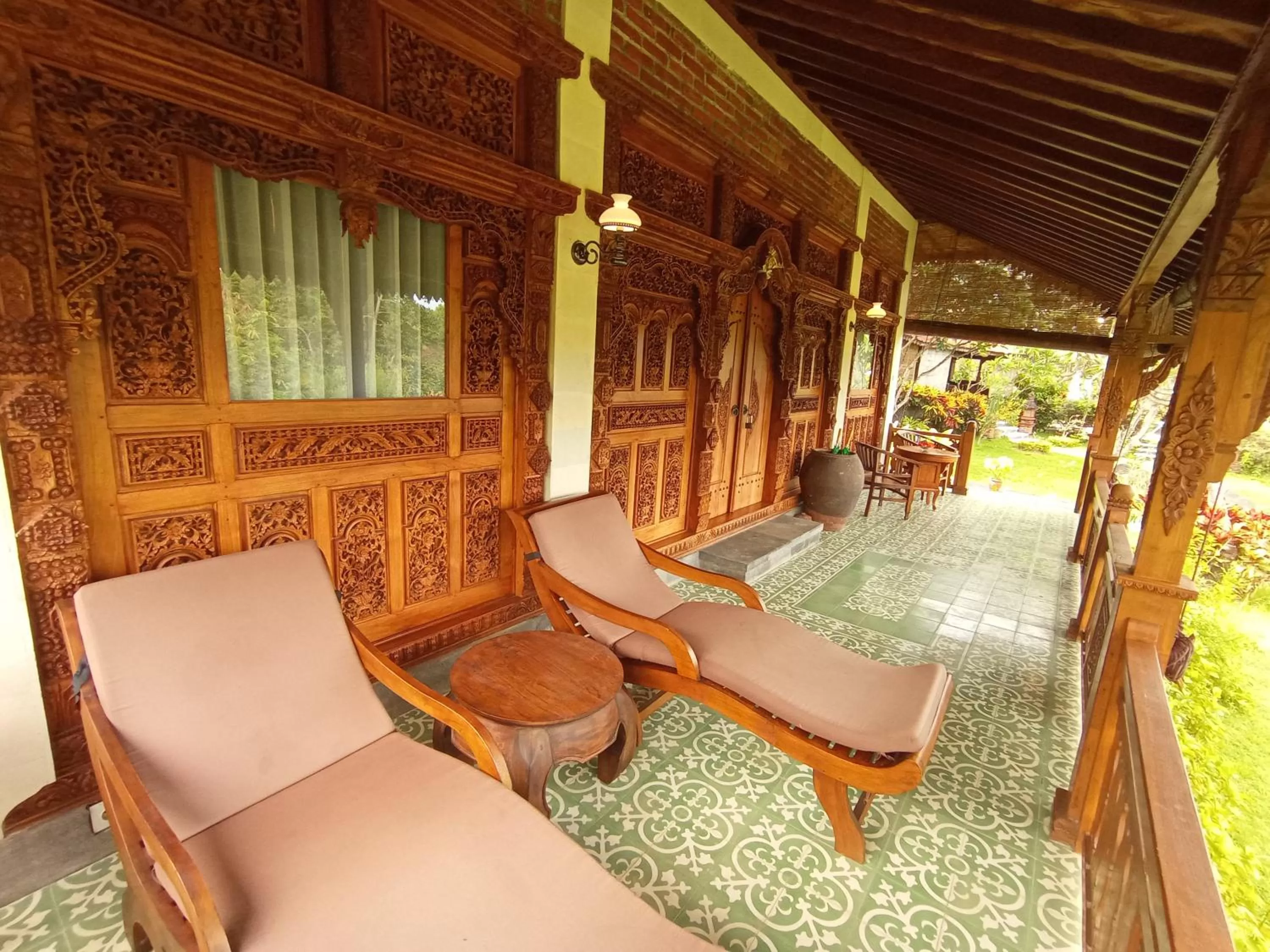 Balcony/Terrace in Shanti Natural Panorama View Hotel