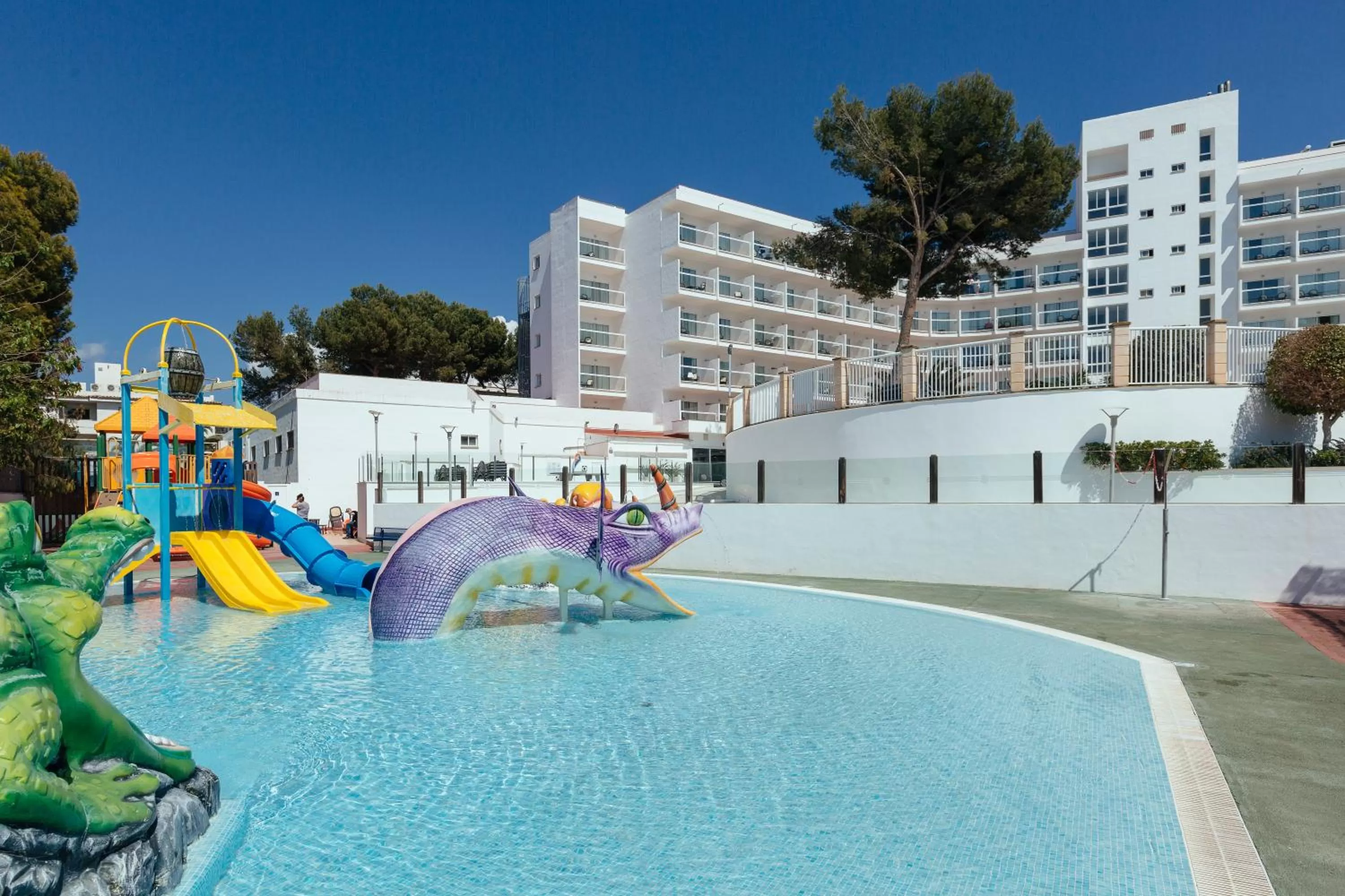 Swimming pool in ILUNION Palmanova Mallorca