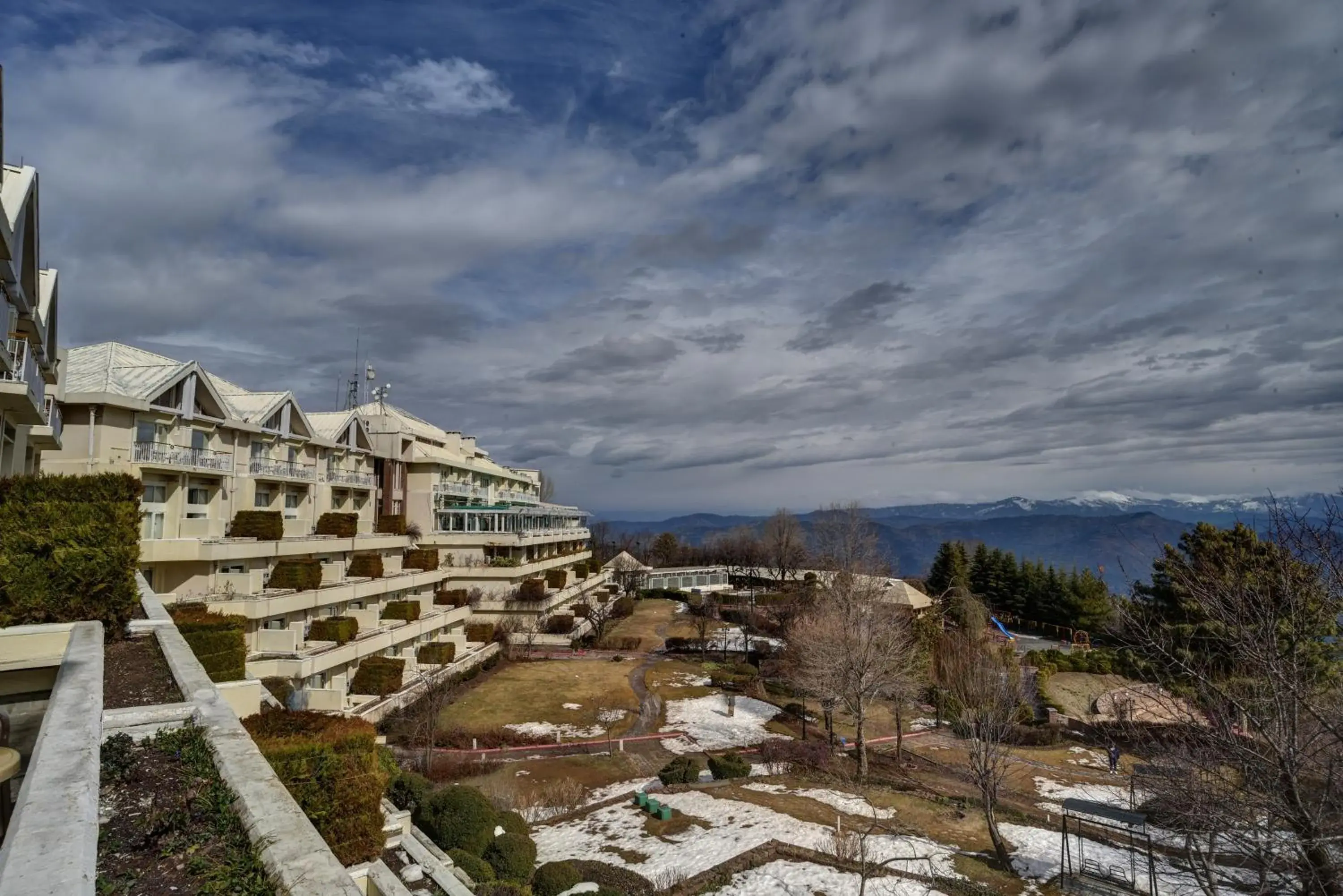 Property building, Winter in Pearl Continental Hotel, Bhurban