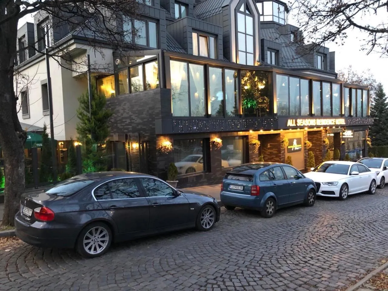 Property building in All Seasons Residence Design Hotel - Free parking