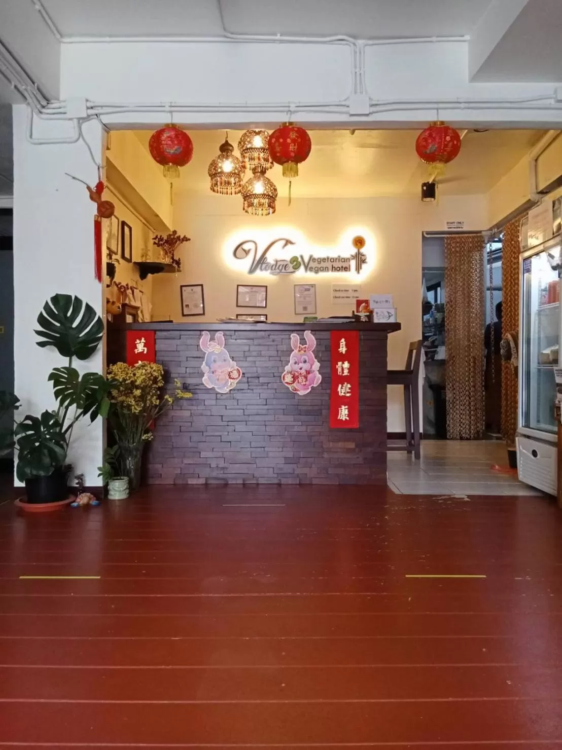 Lobby or reception in Vlodge House