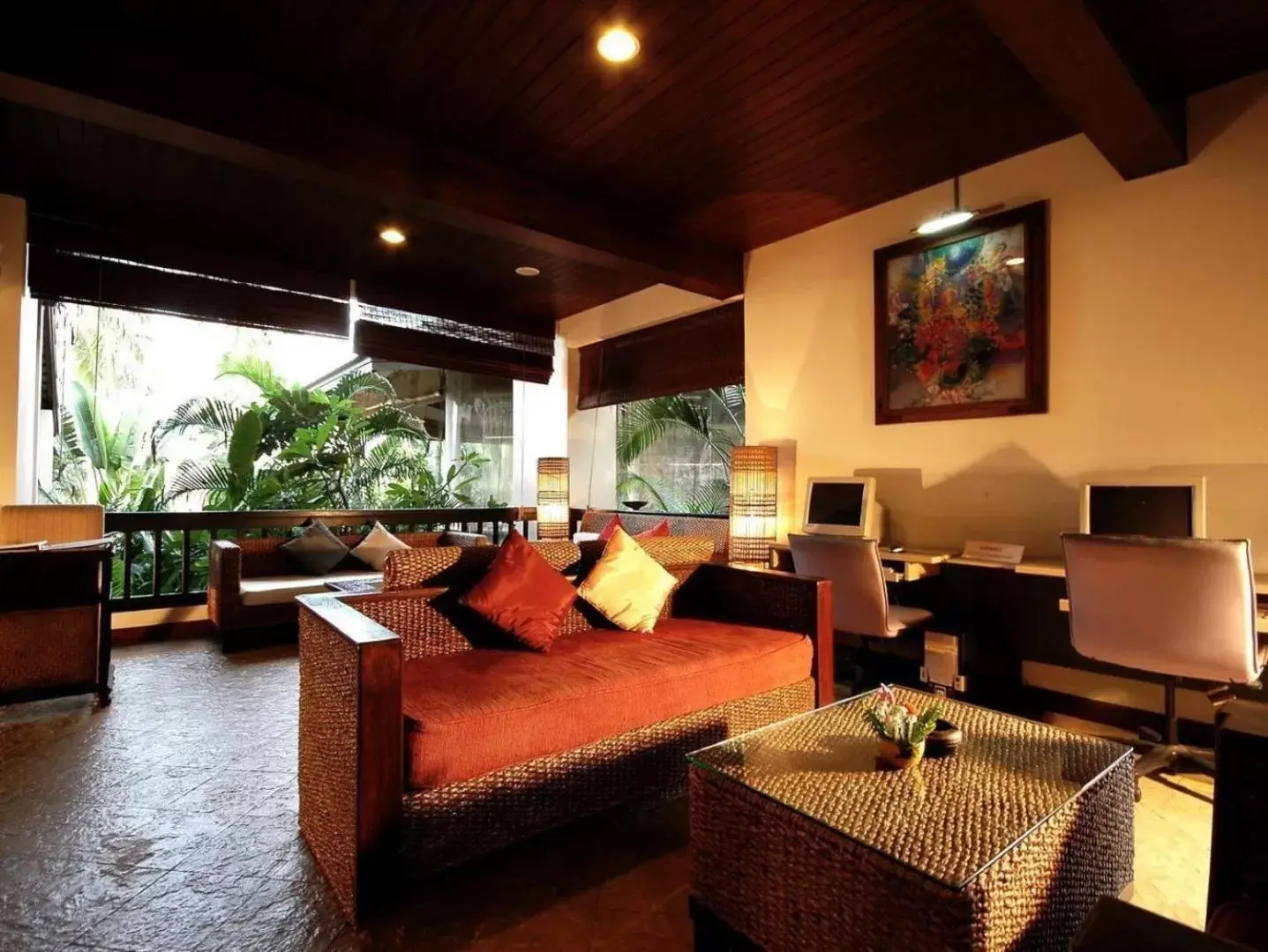 Lobby or reception, Seating Area in Golden Pine Beach Resort