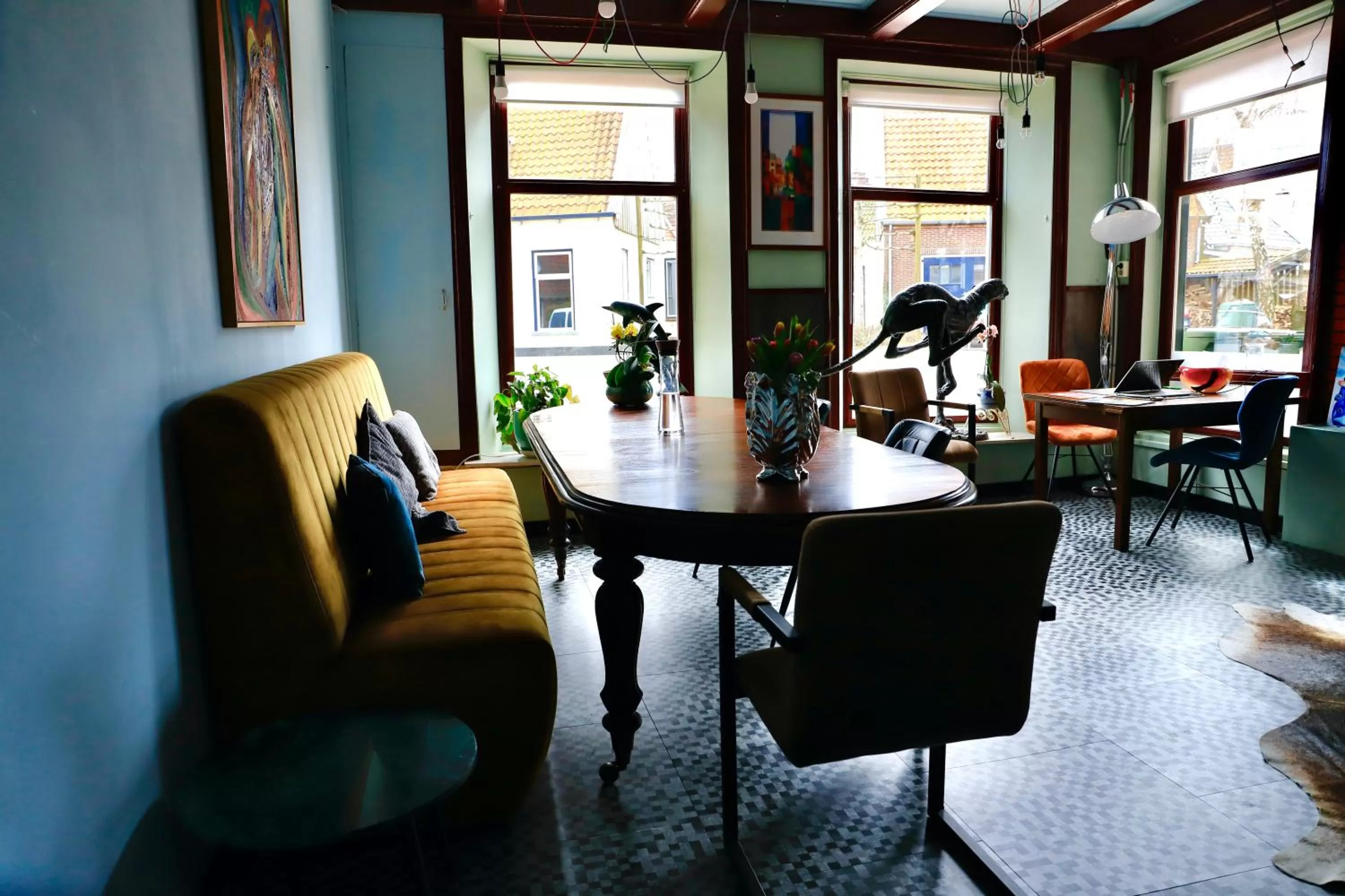 Lounge or bar in B & B Marrum Hotel Marrum