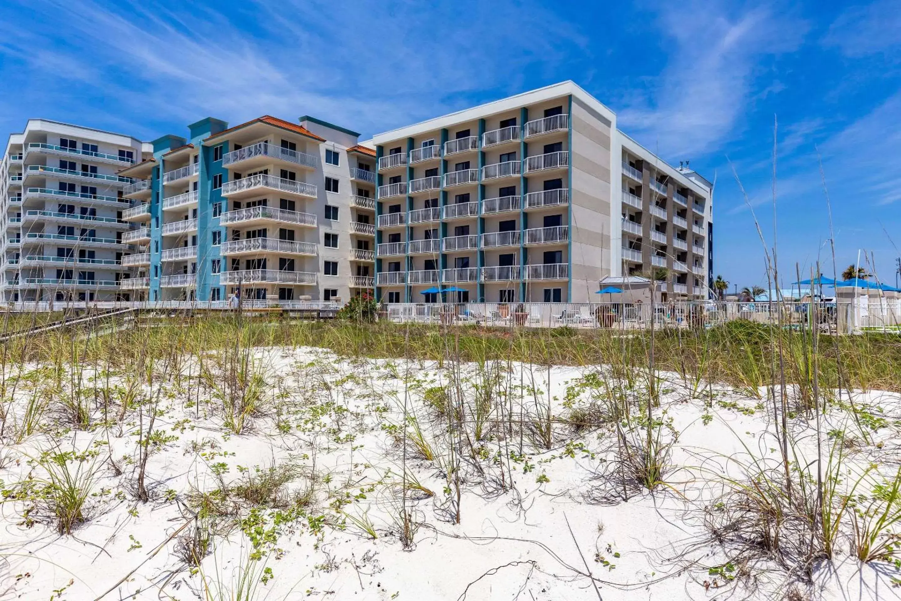 Property Building in Sleep Inn on the Beach