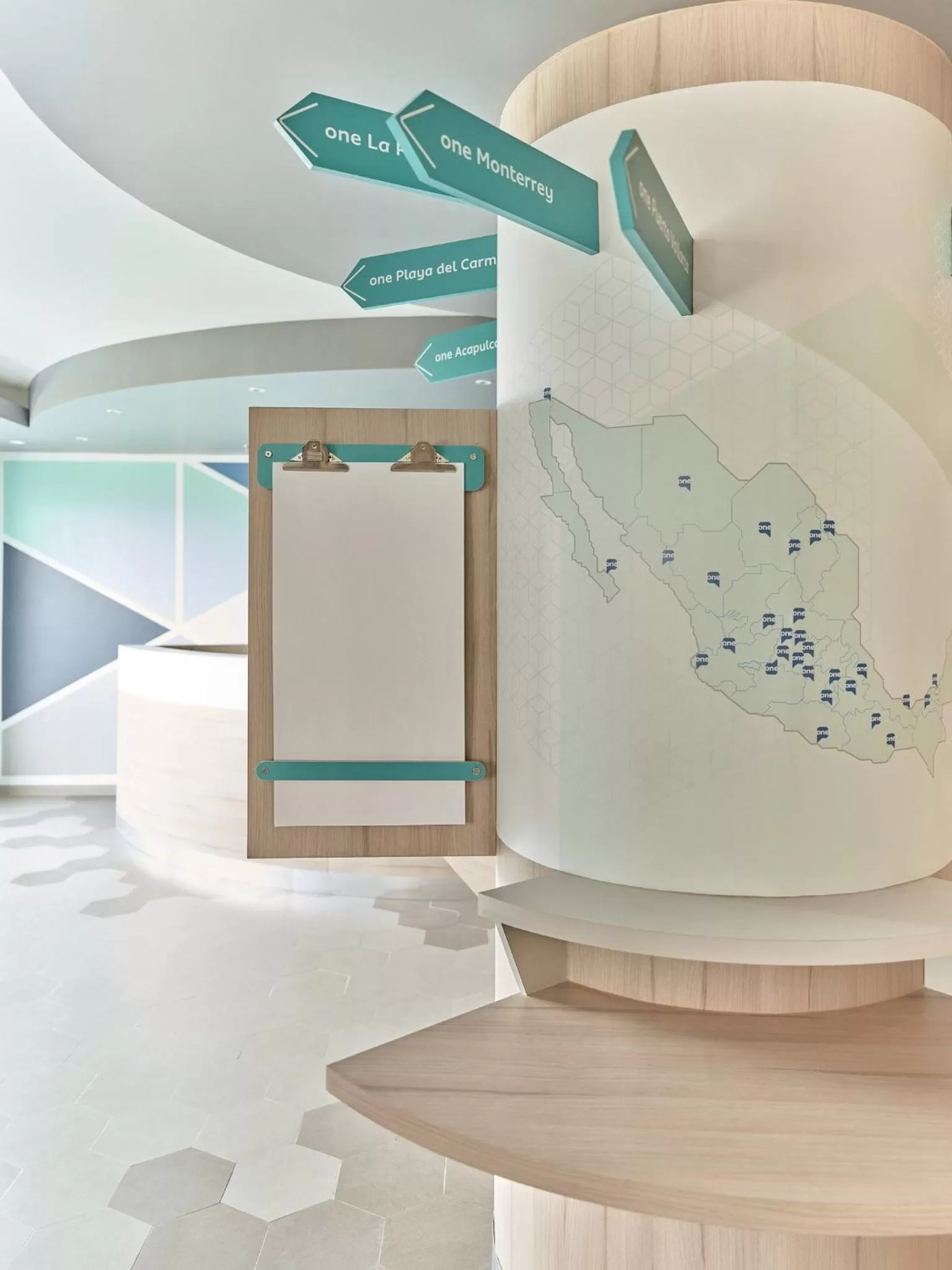 Lobby or reception in One Puebla Angelopolis Periferico