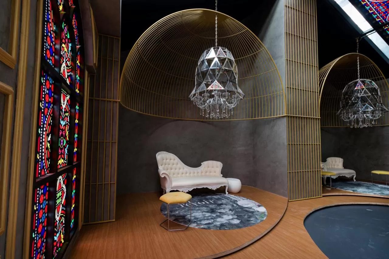 Seating area in Arte Mont Kiara Hotel Suite