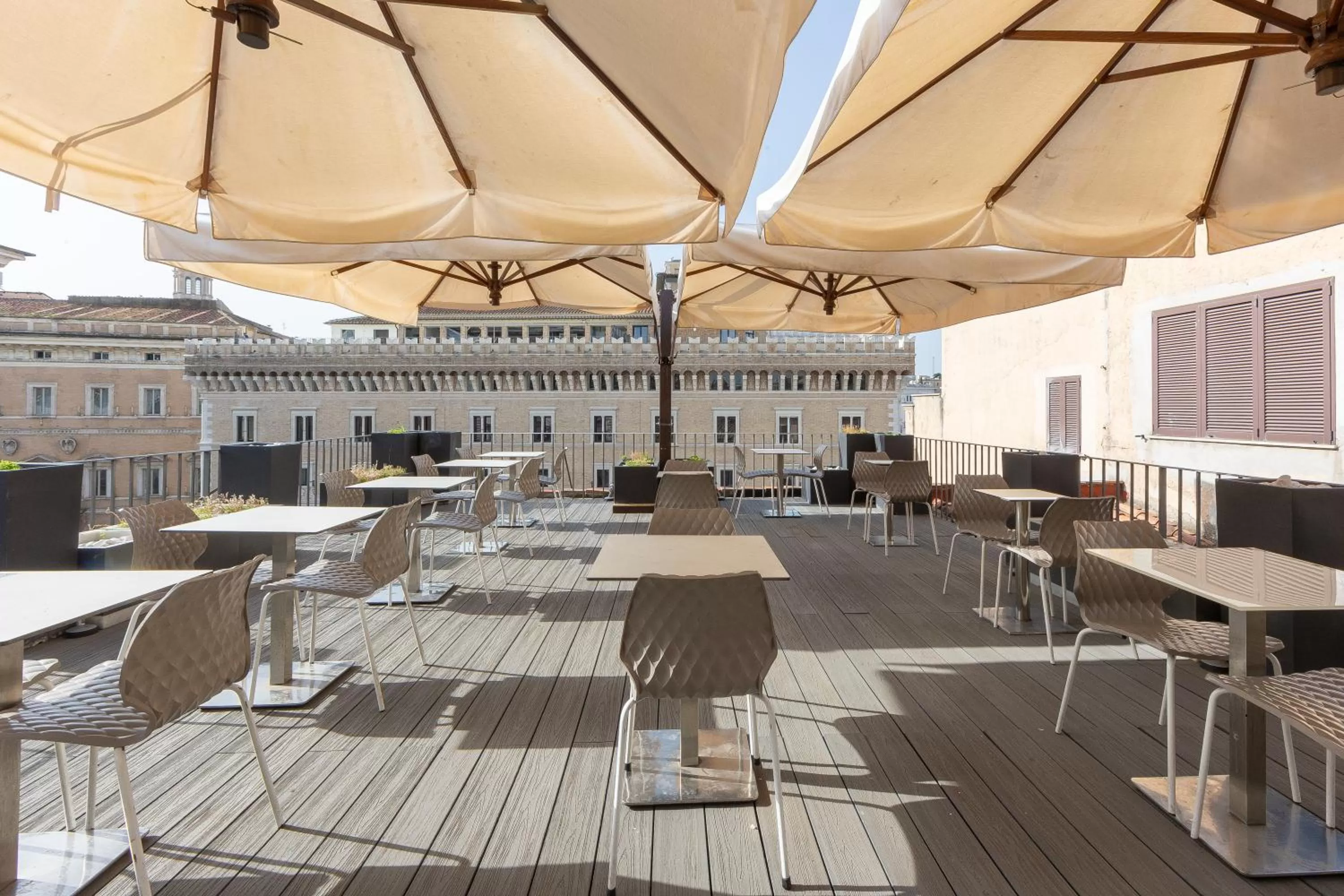 Balcony/Terrace in Hotel Castellino Roma