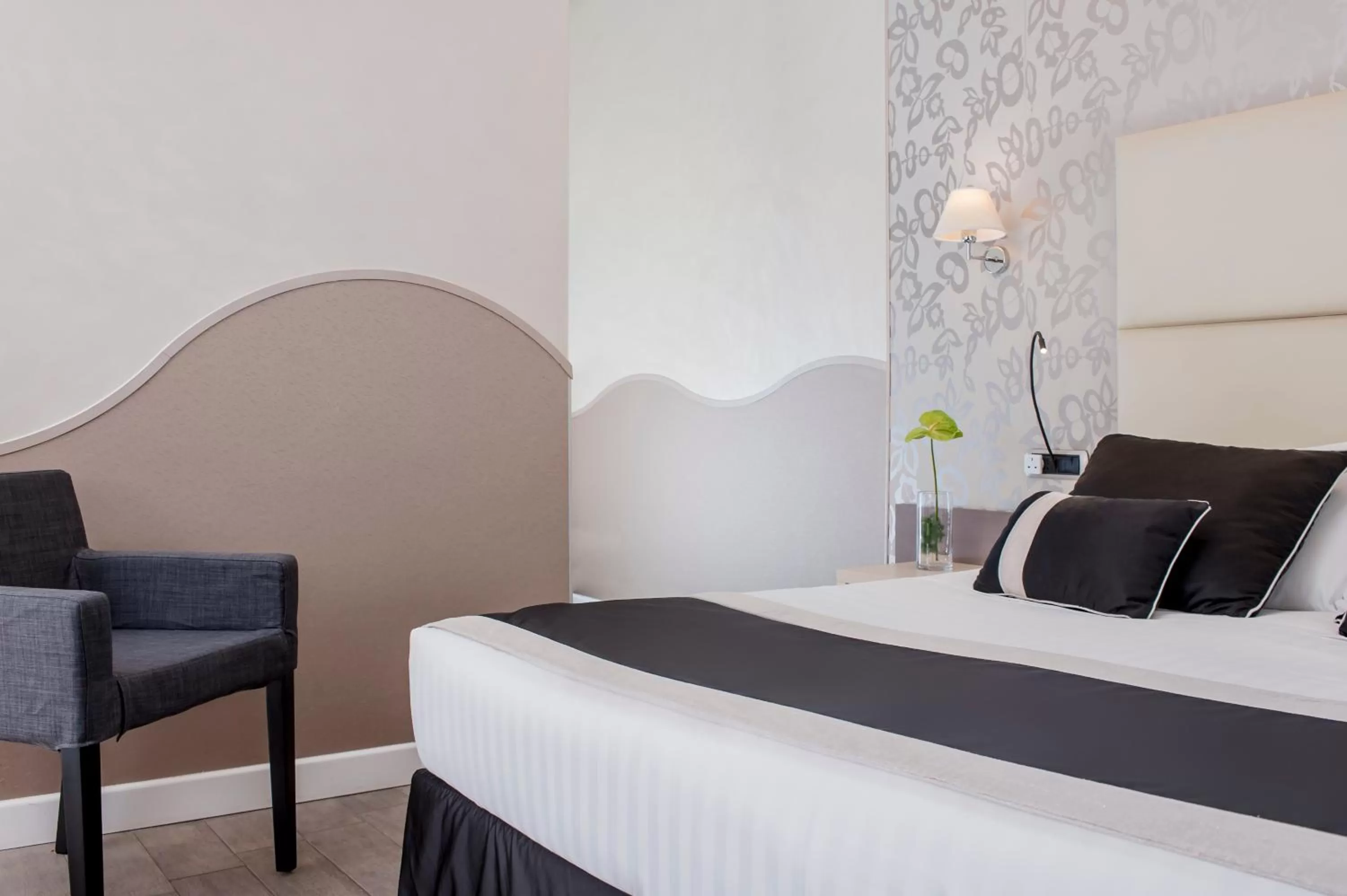 Bed in Demetra Hotel